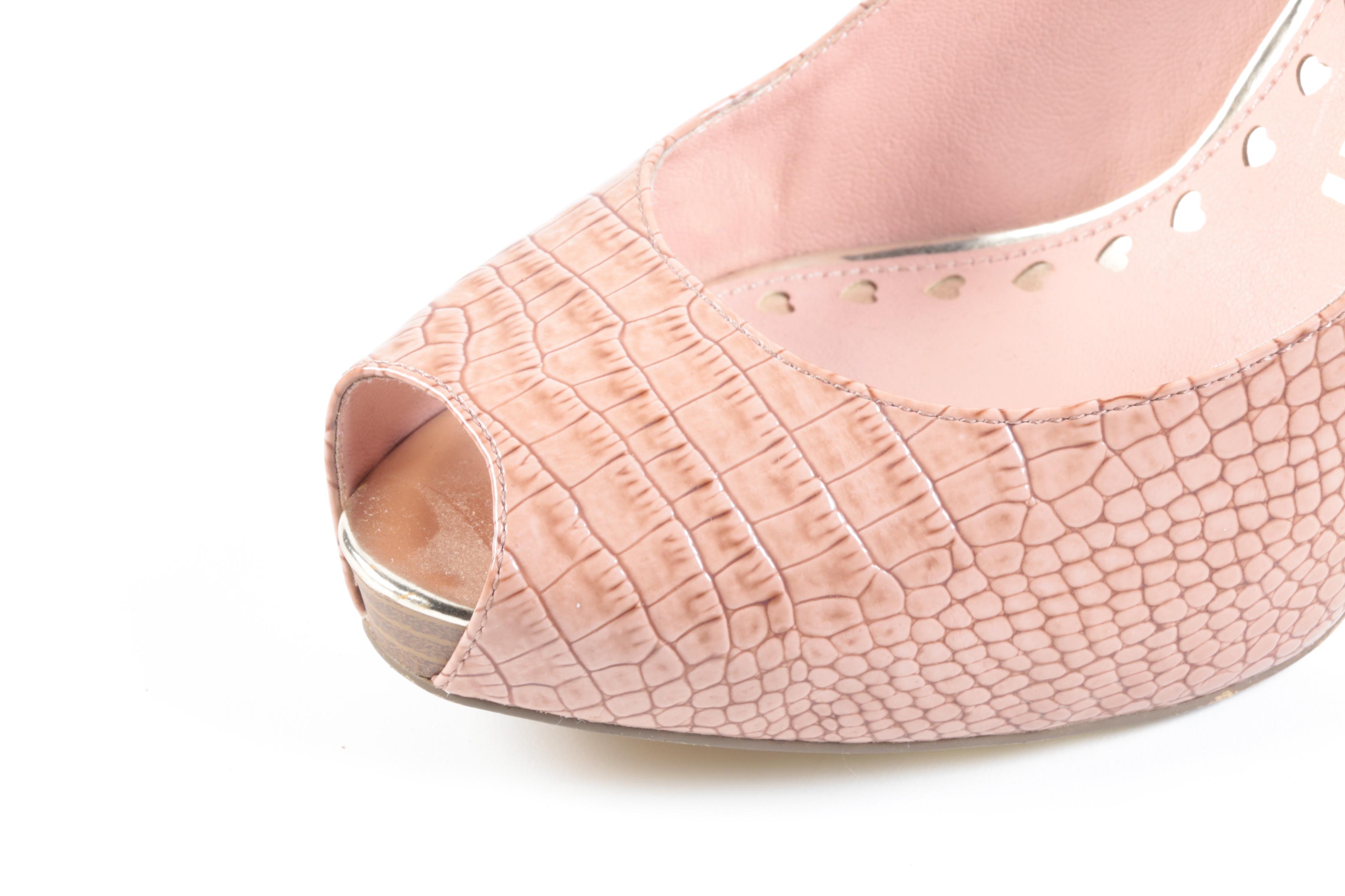 Four Pairs of Women's Heeled Shoes