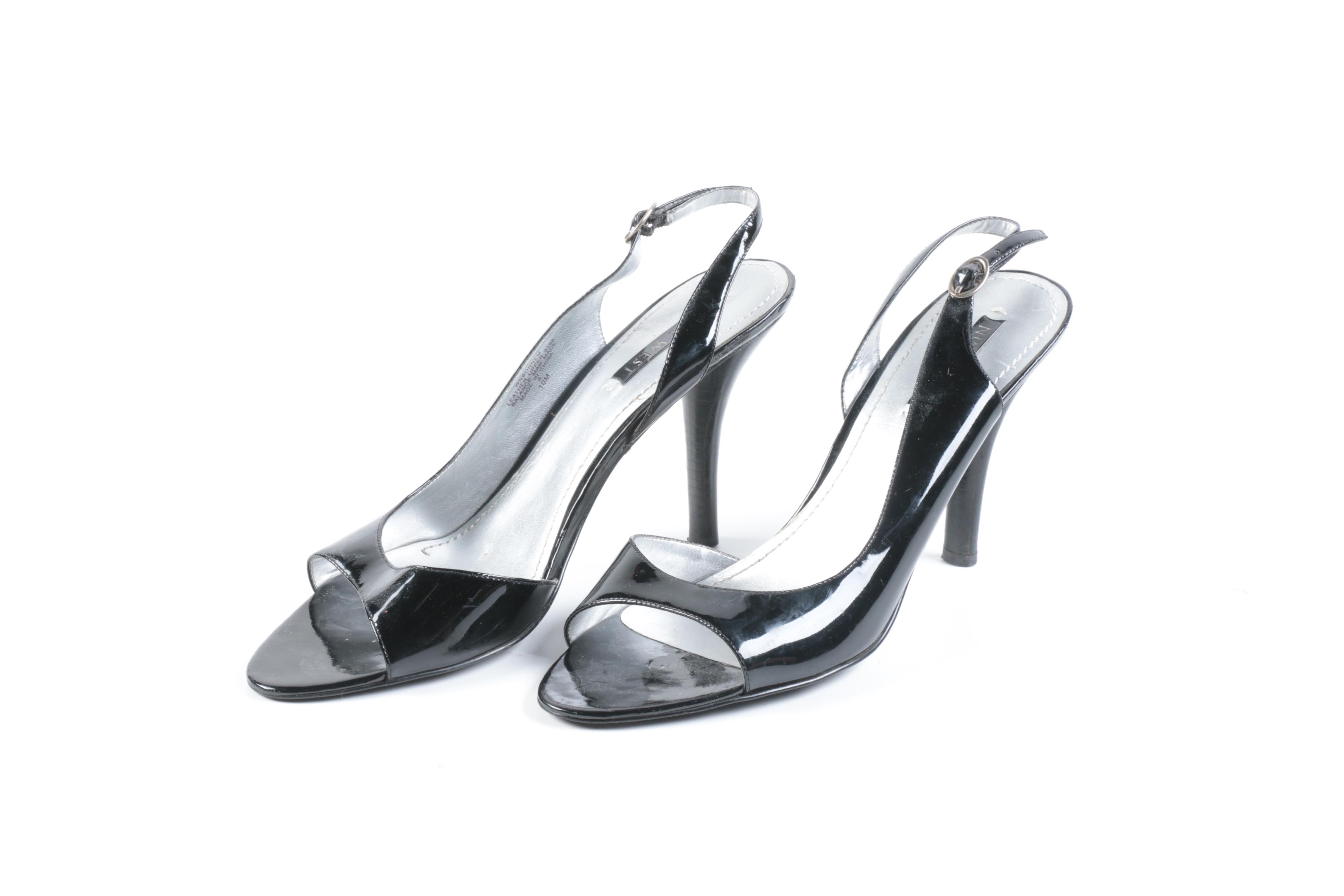 Four Pairs of Women's Heeled Shoes