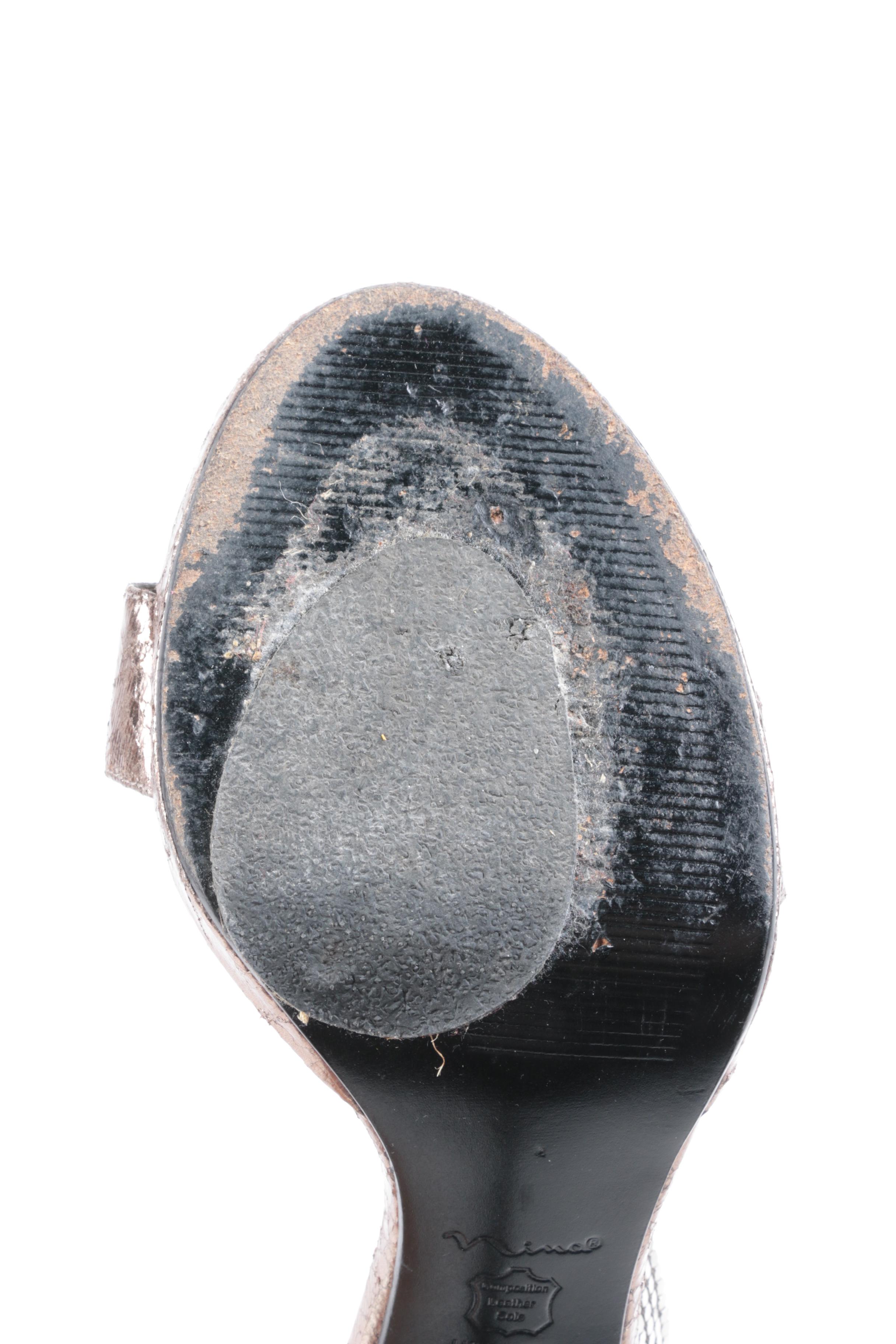 Four Pairs of Women's Heeled Shoes