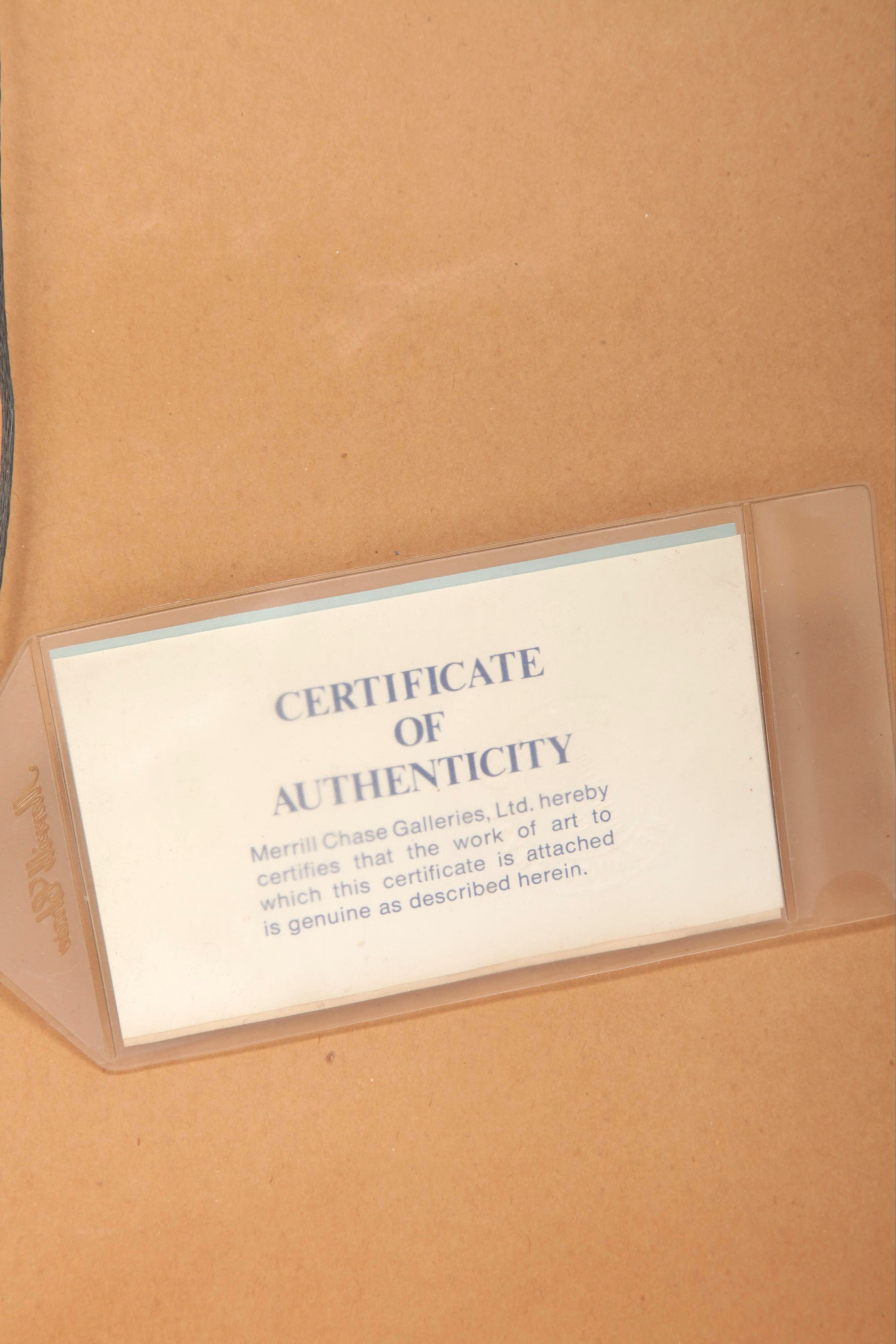 Robert W. Addison Artist's Proof Serigraph "Victorian Summer"