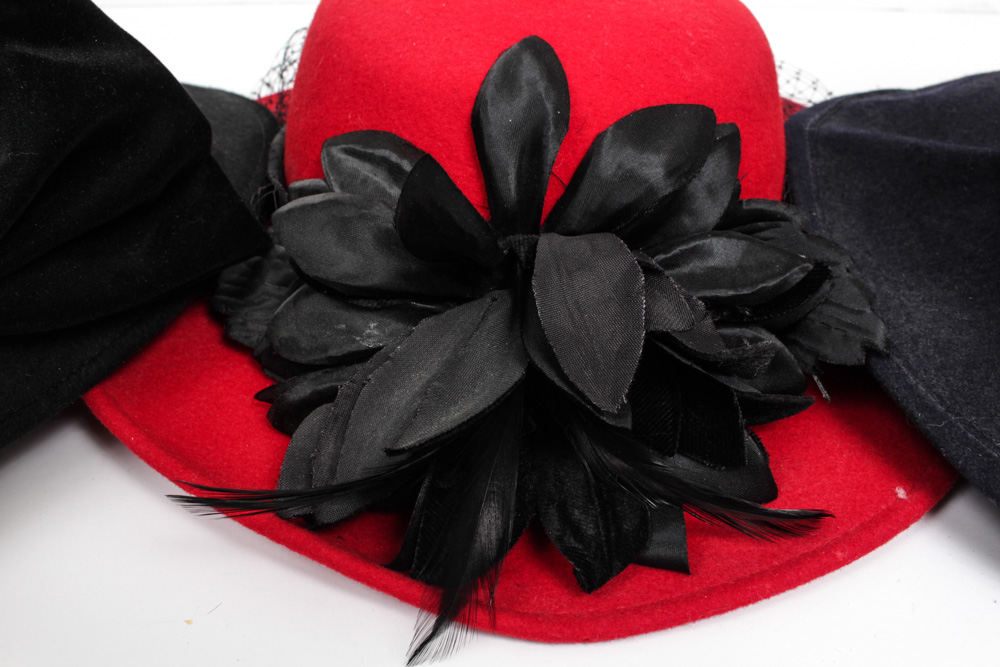 Large Collection of Women's Hats