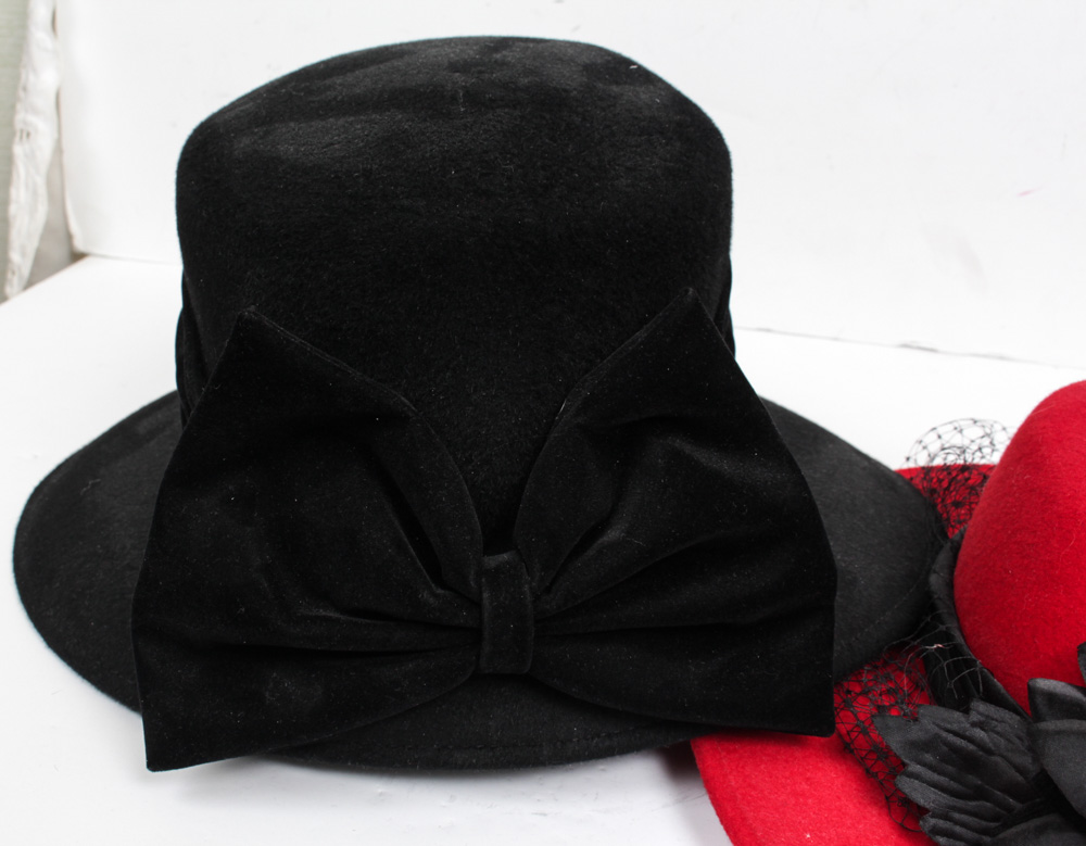 Large Collection of Women's Hats