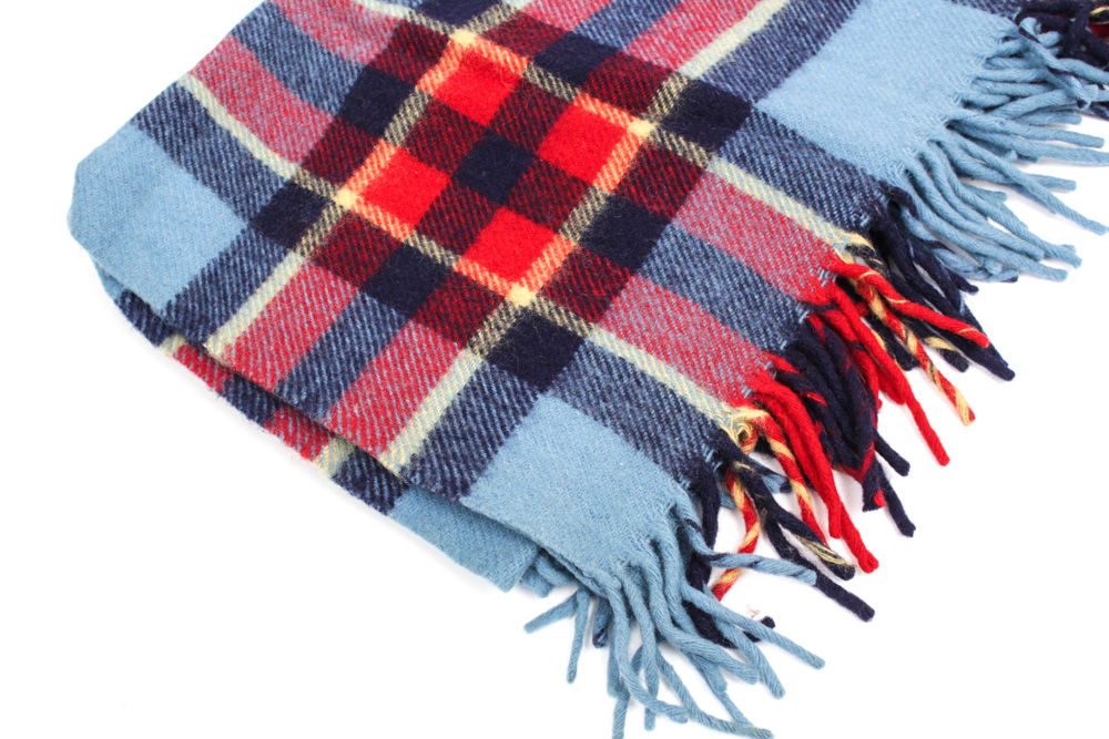 Pair of Vintage Troy Robe Wool Blankets