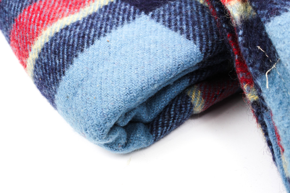 Pair of Vintage Troy Robe Wool Blankets