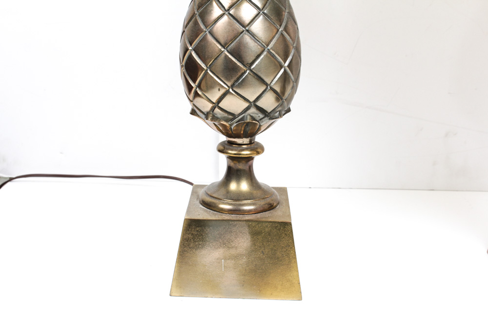 Brass Lamp Pair