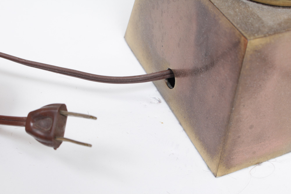 Brass Lamp Pair