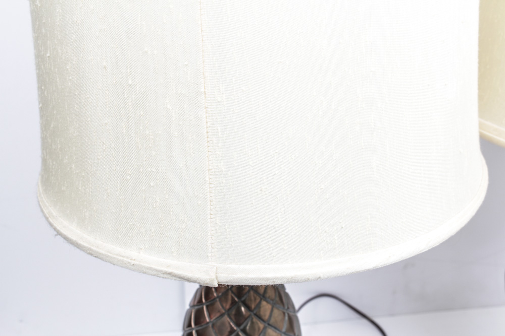 Brass Lamp Pair