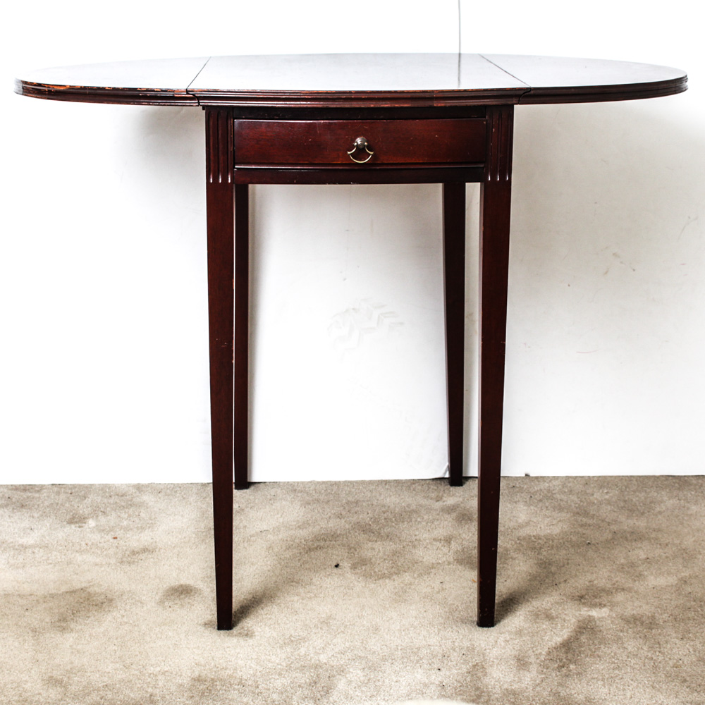 Vintage Mahogany Drop Leaf Table