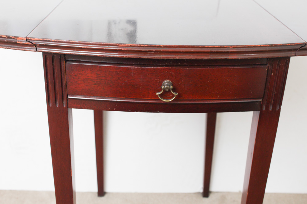 Vintage Mahogany Drop Leaf Table