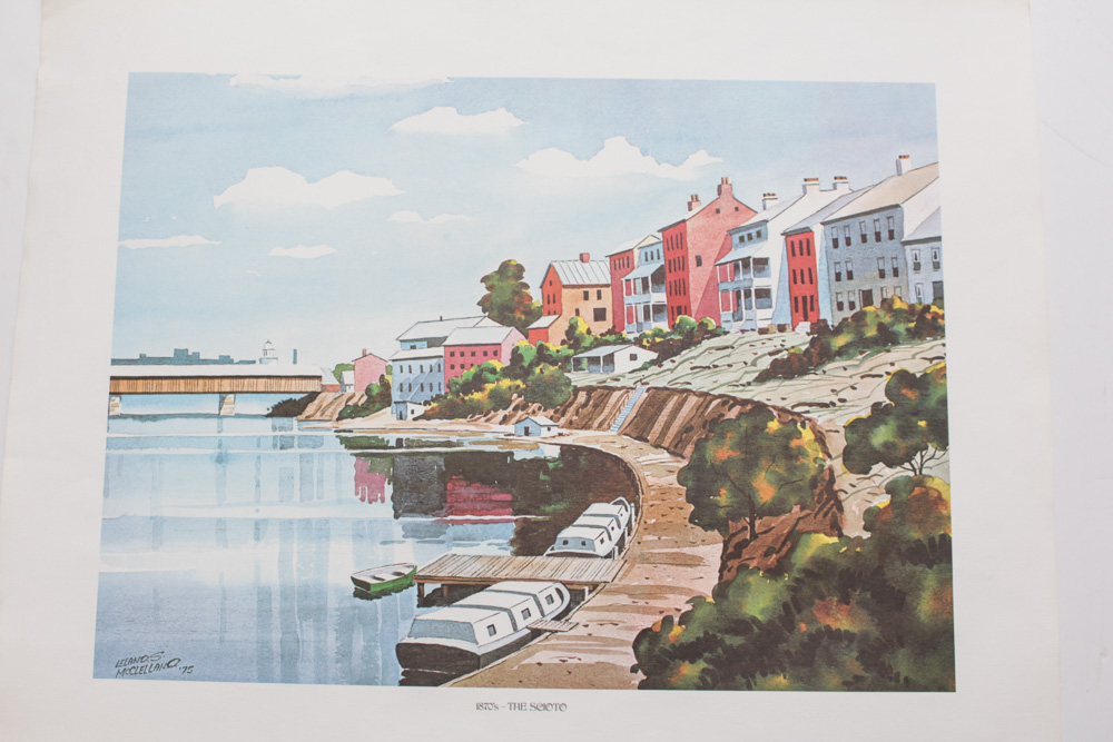 Leland McClelland Offset Lithograph Collection