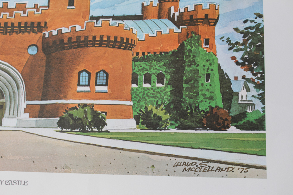 Leland McClelland Offset Lithograph Collection