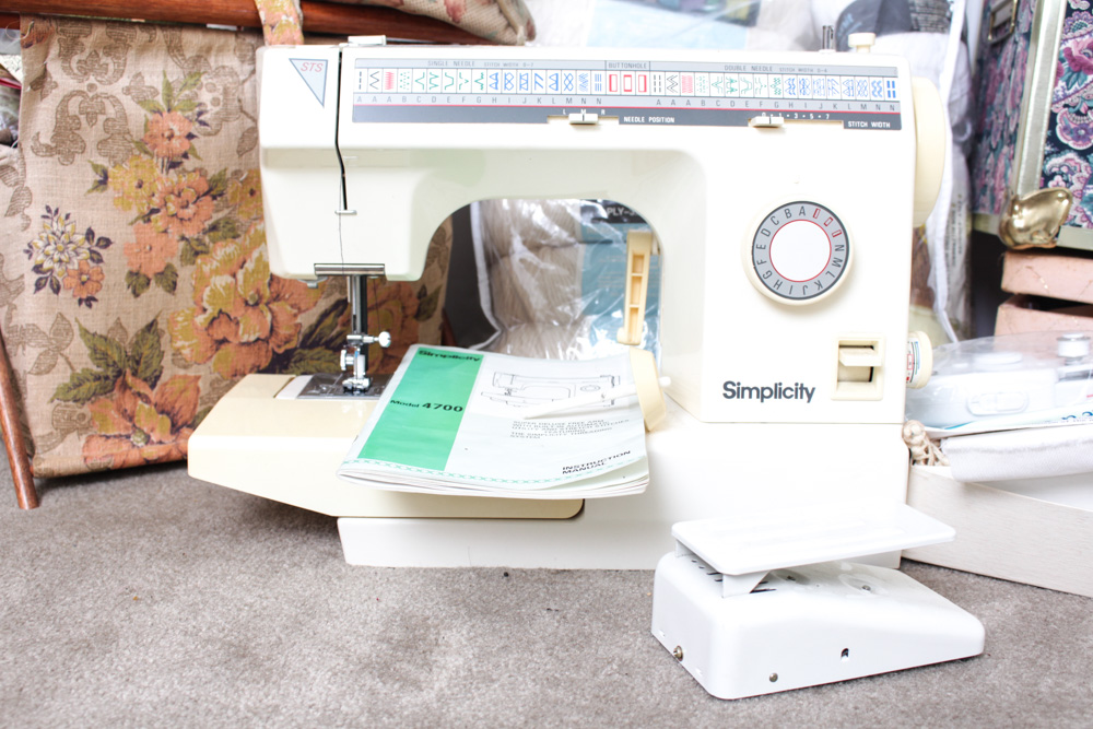 Sewing and Knitting With Simplicity