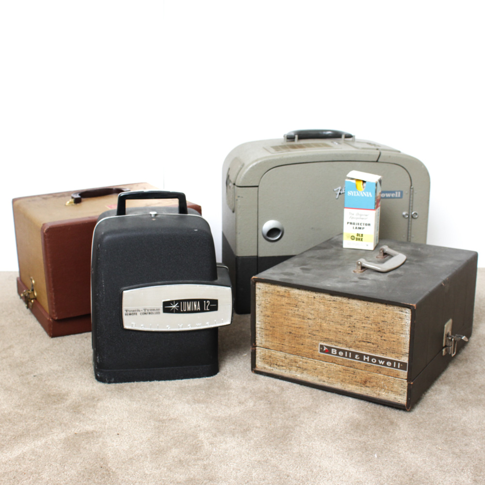 Vintage Bell & Howell Projectors