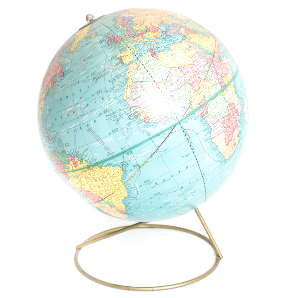 Vintage Cram's Imperial World Globe