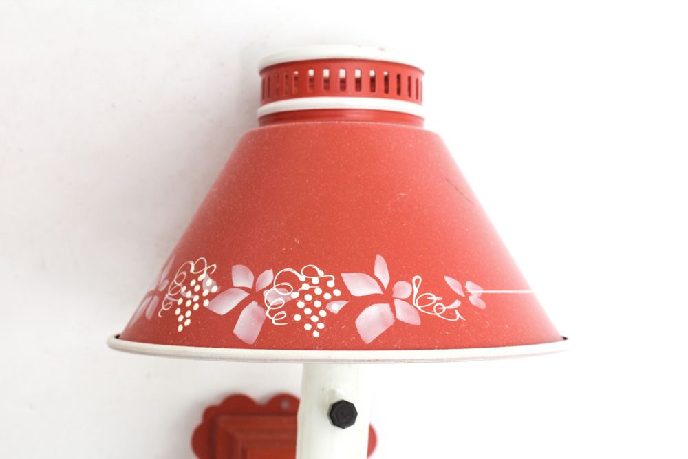 Pair of Vintage Metal Wall Sconces