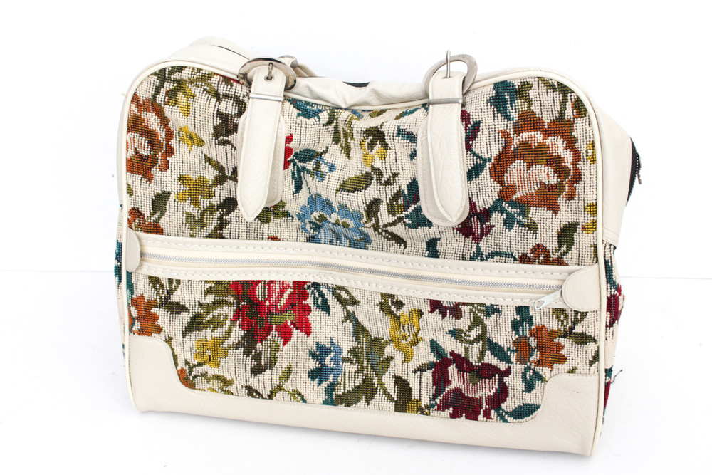 Needle Point Handbag and Purse