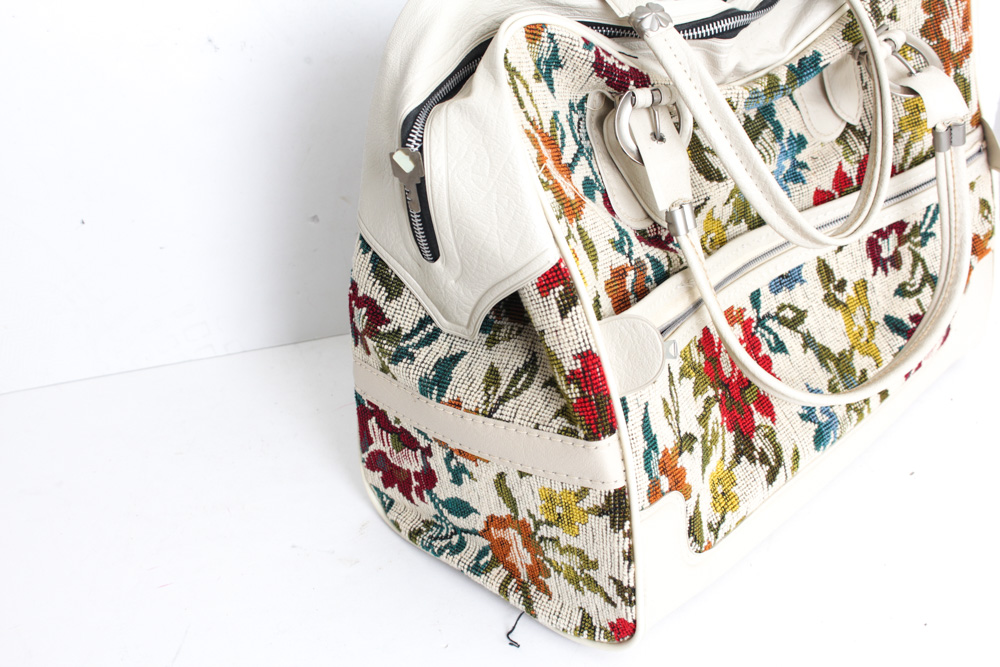 Needle Point Handbag and Purse