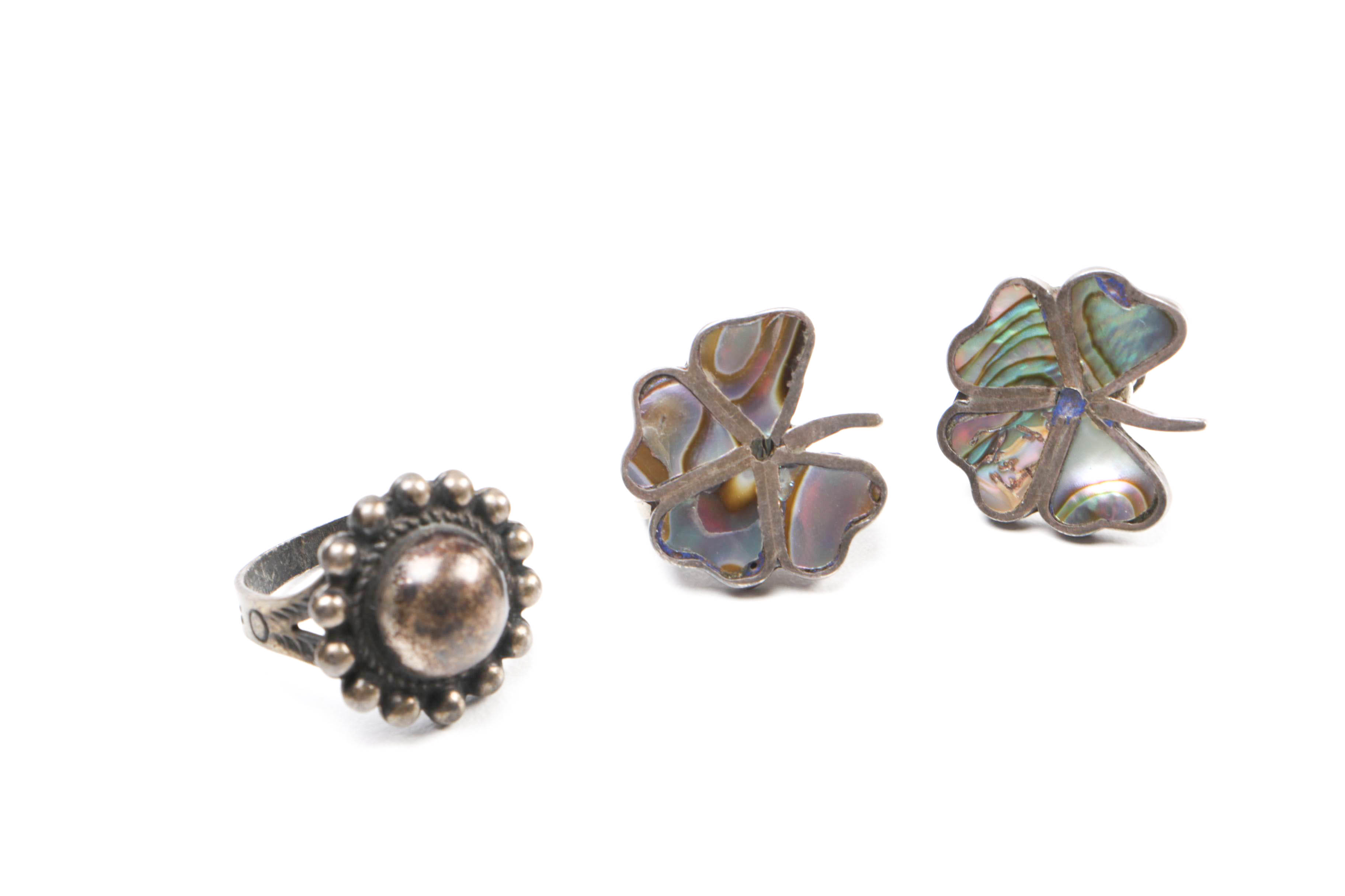 Sterling Silver Assortment Featuring Taxco