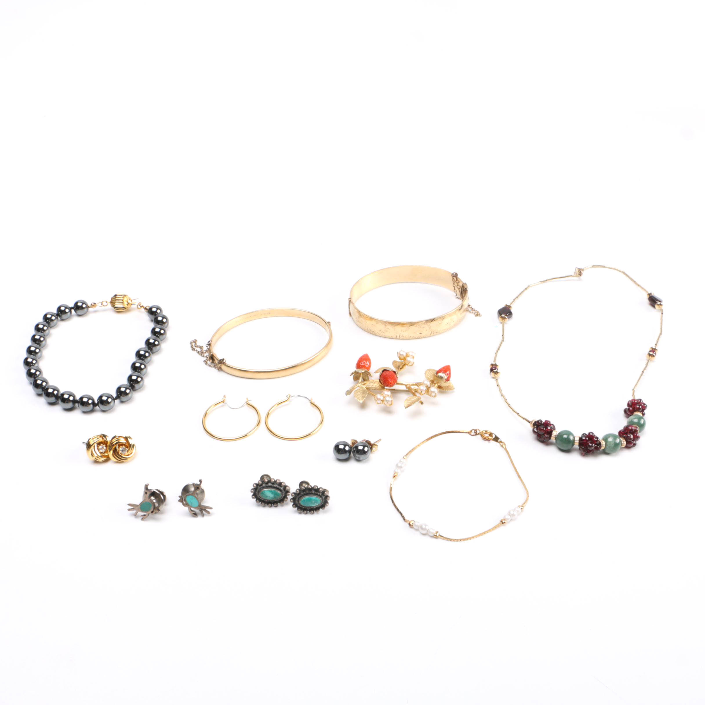 Assortment of Gold Filled Jewelry