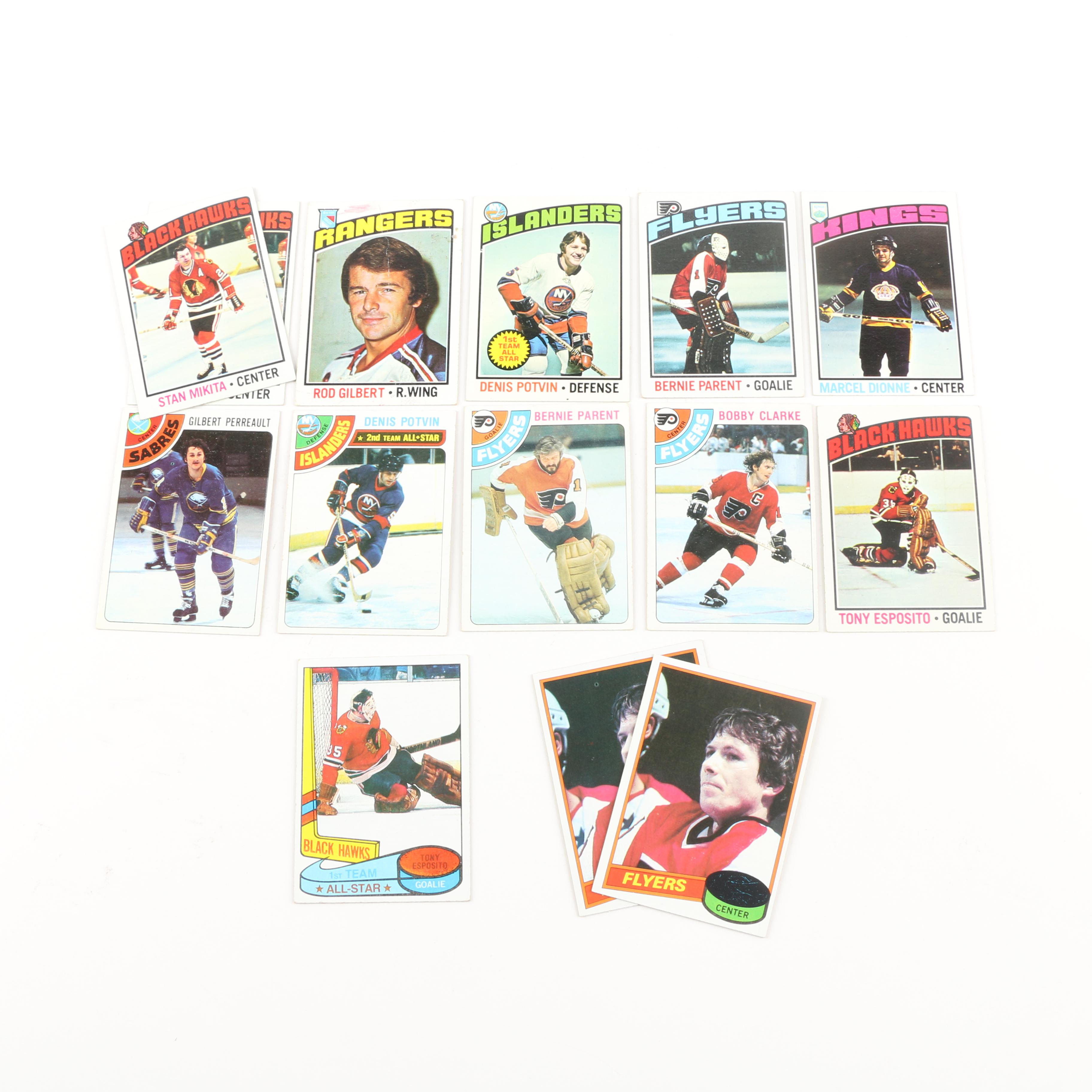 Vintage 1970s Hockey Cards