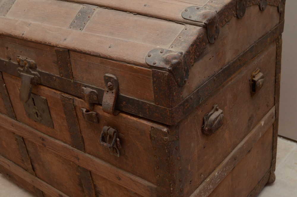 Vintage Steamer Trunk