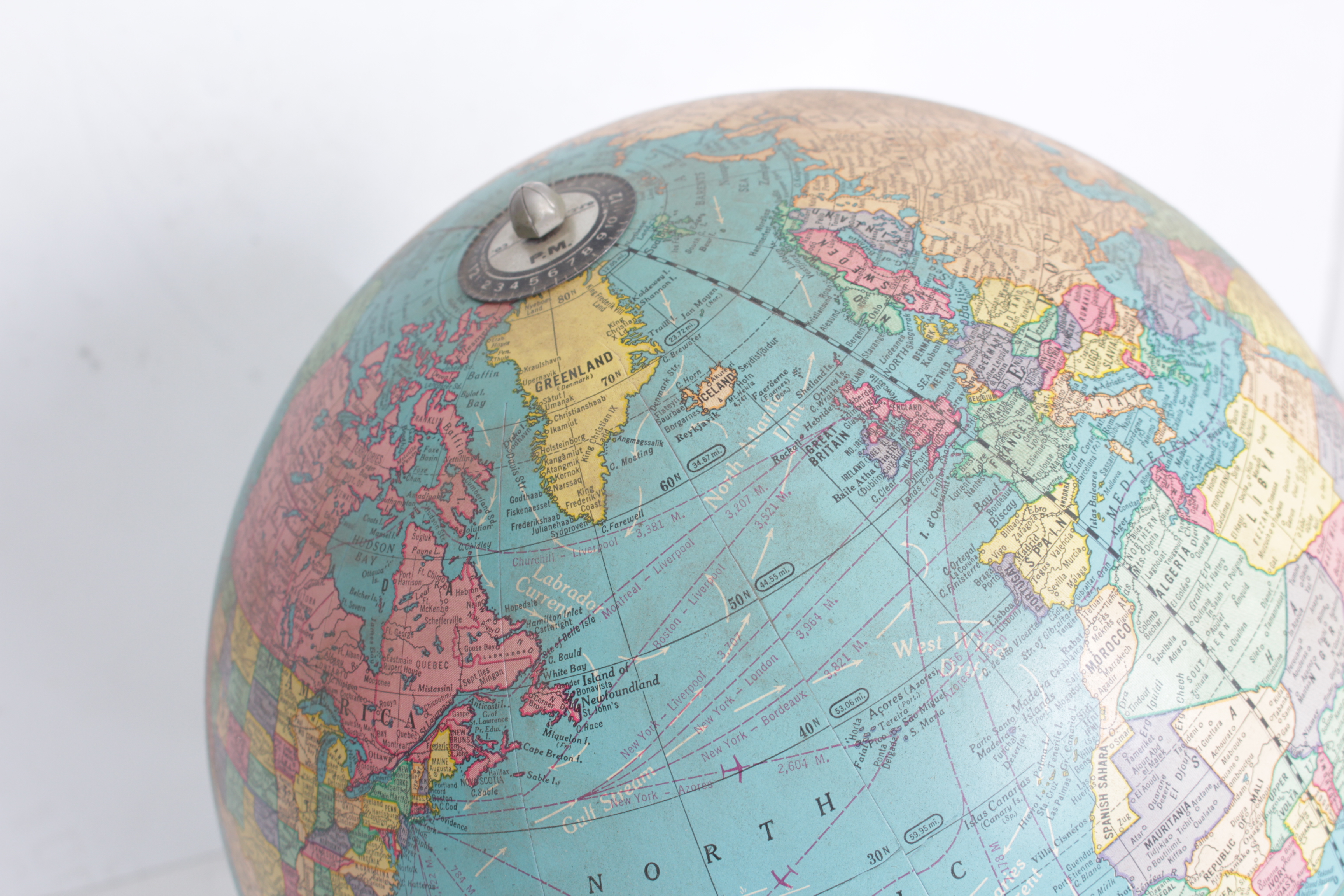 Vintage Cram's Imperial World Globe