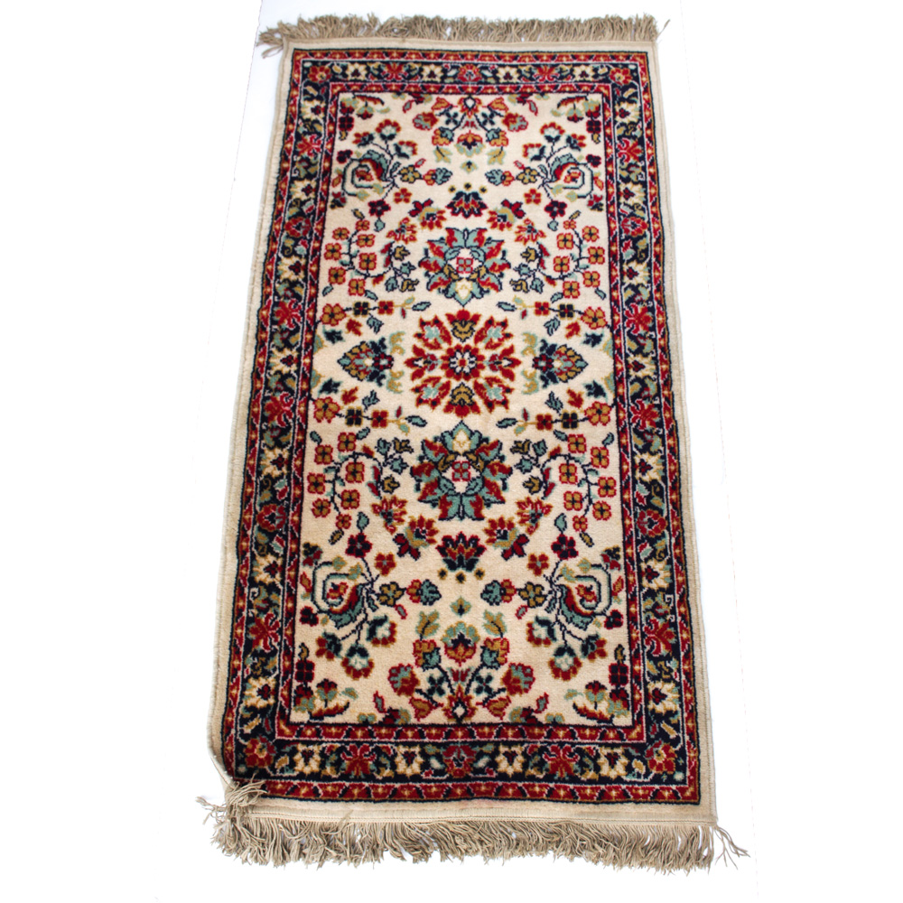 Machine Woven Courtraix Wool Persian-Style Carpet Runner