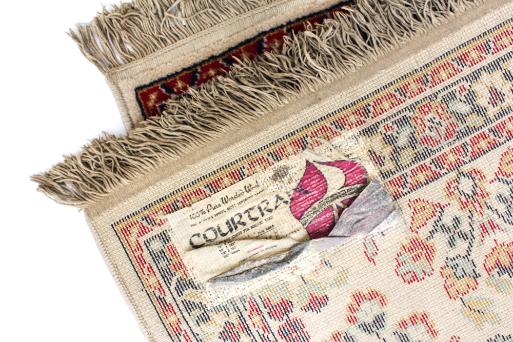 Machine Woven Courtraix Wool Persian-Style Carpet Runner