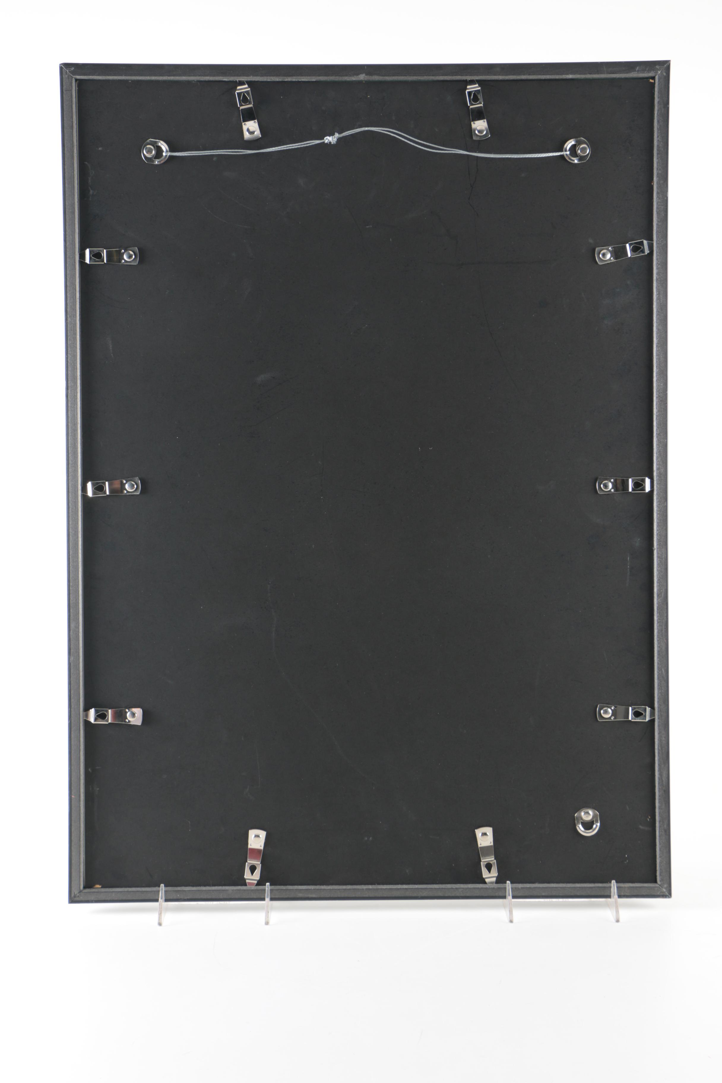 Lithograph Art Poster After Al Hirschfeld for "Hitchcock by Hitchcock"