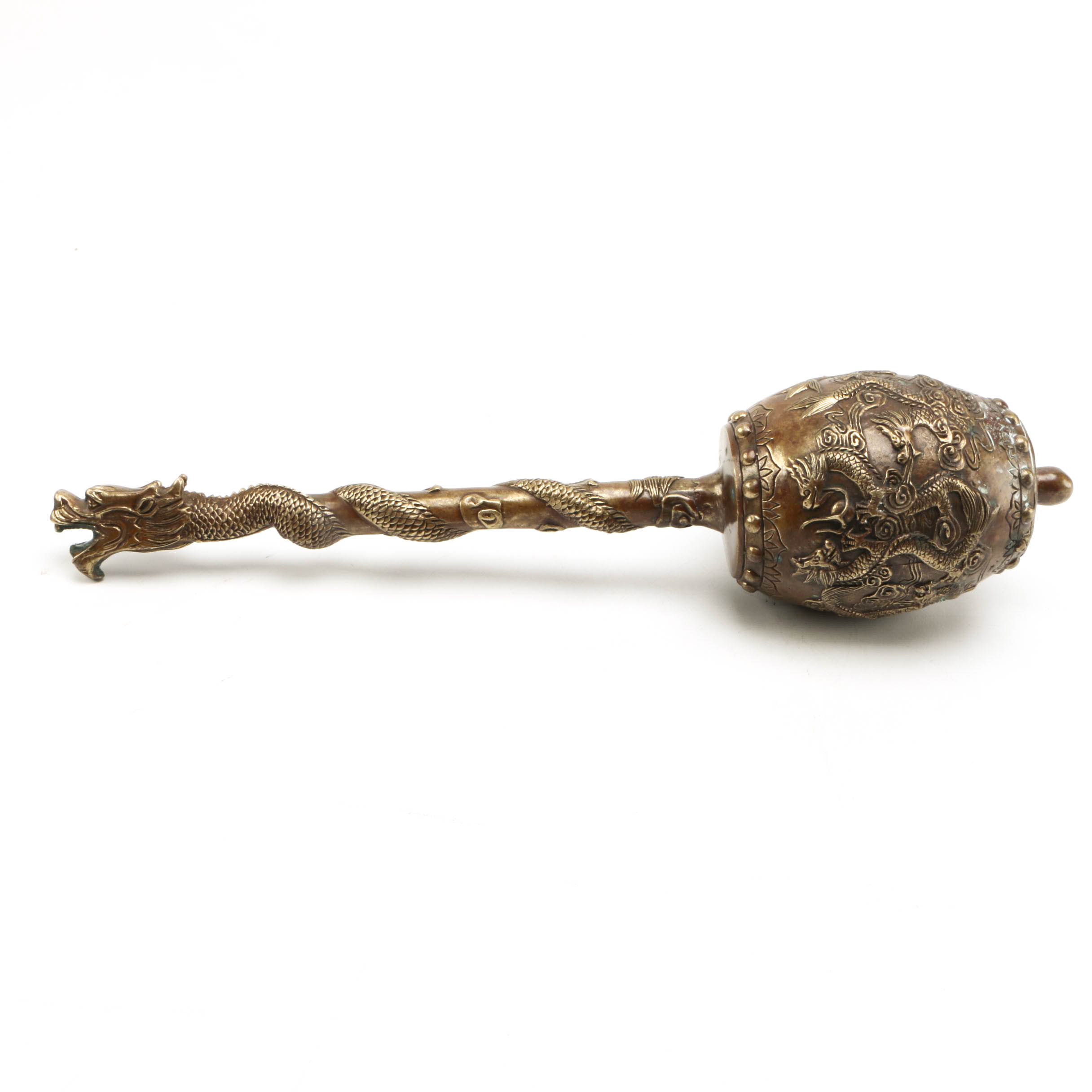 Chinese Brass Scepter