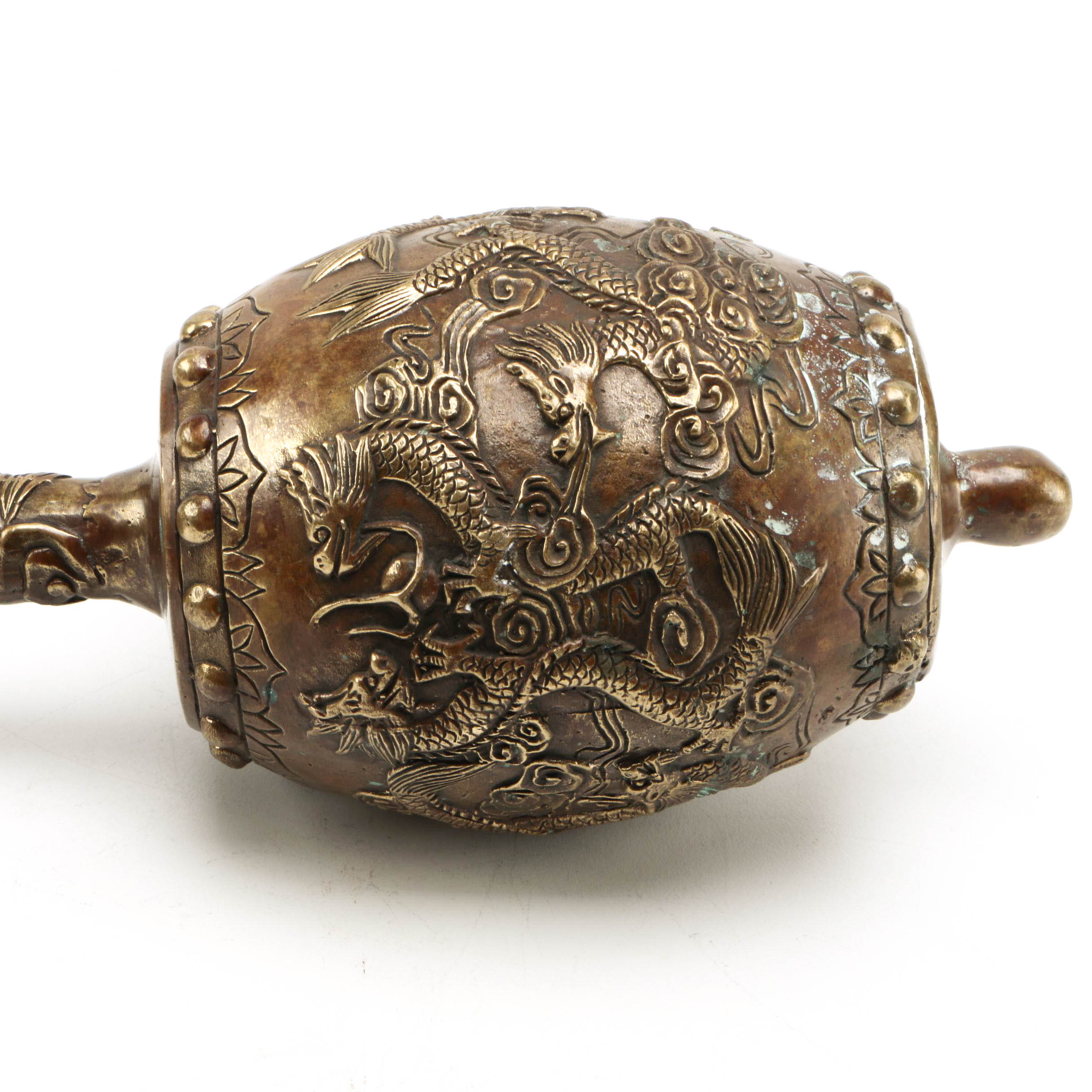 Chinese Brass Scepter