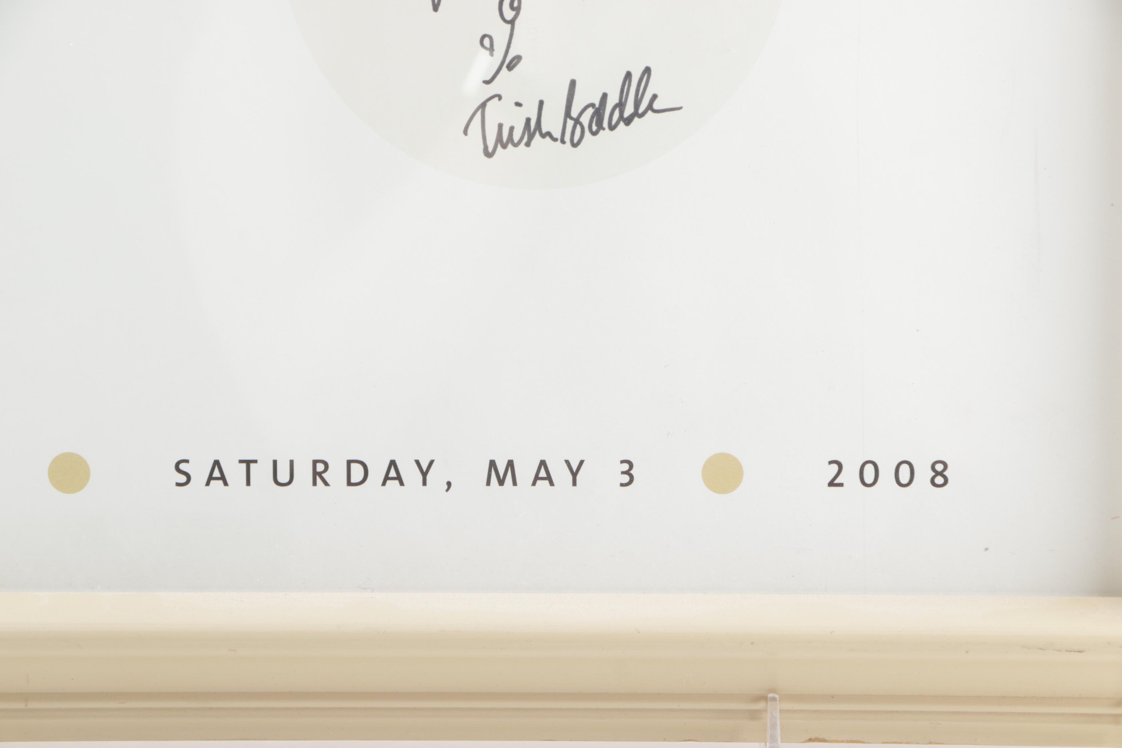 Trish Biddle Signed Offset Lithograph on Paper "Kentucky Derby 134th Running"