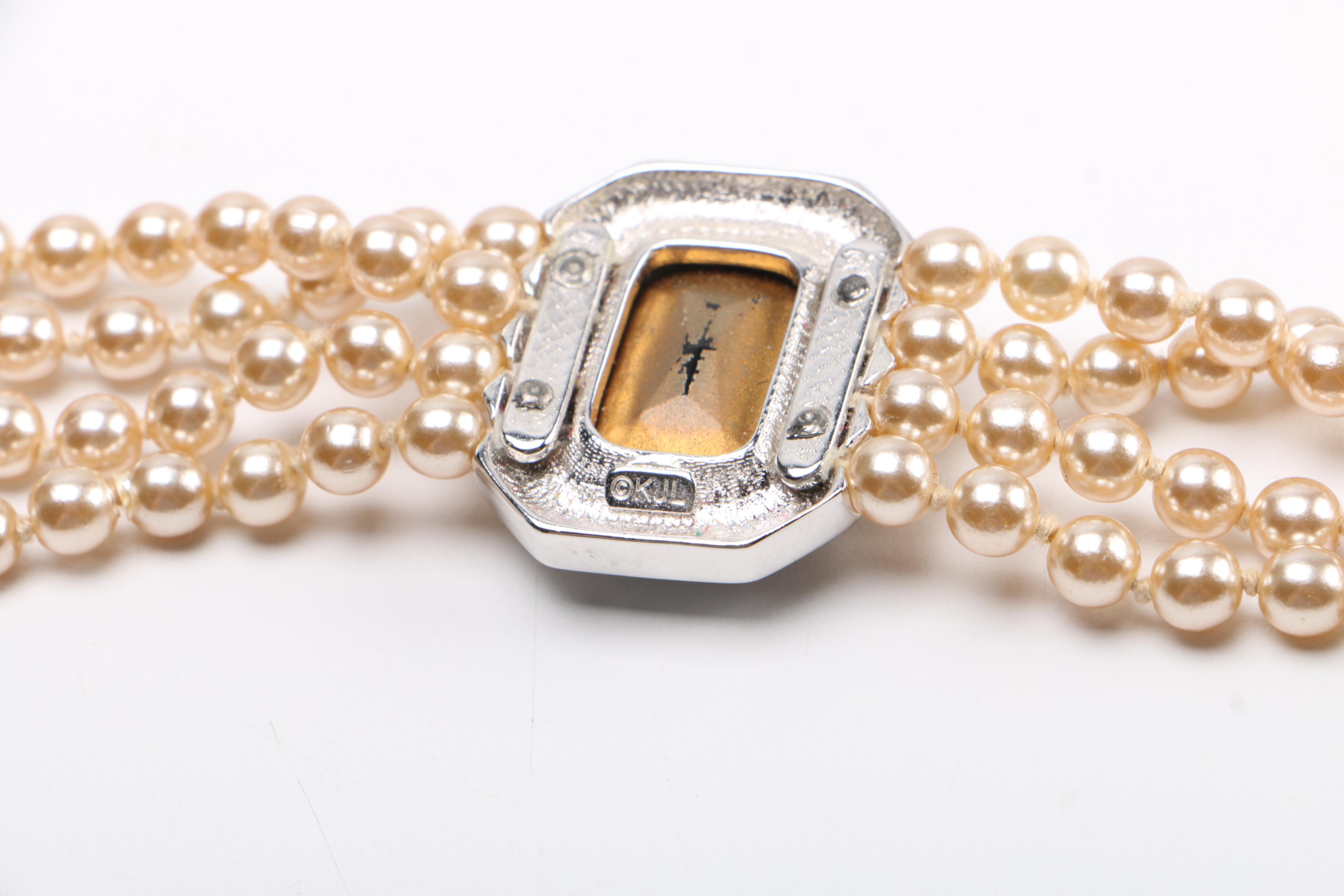 Costume Jewelry Including a Decorative Ring