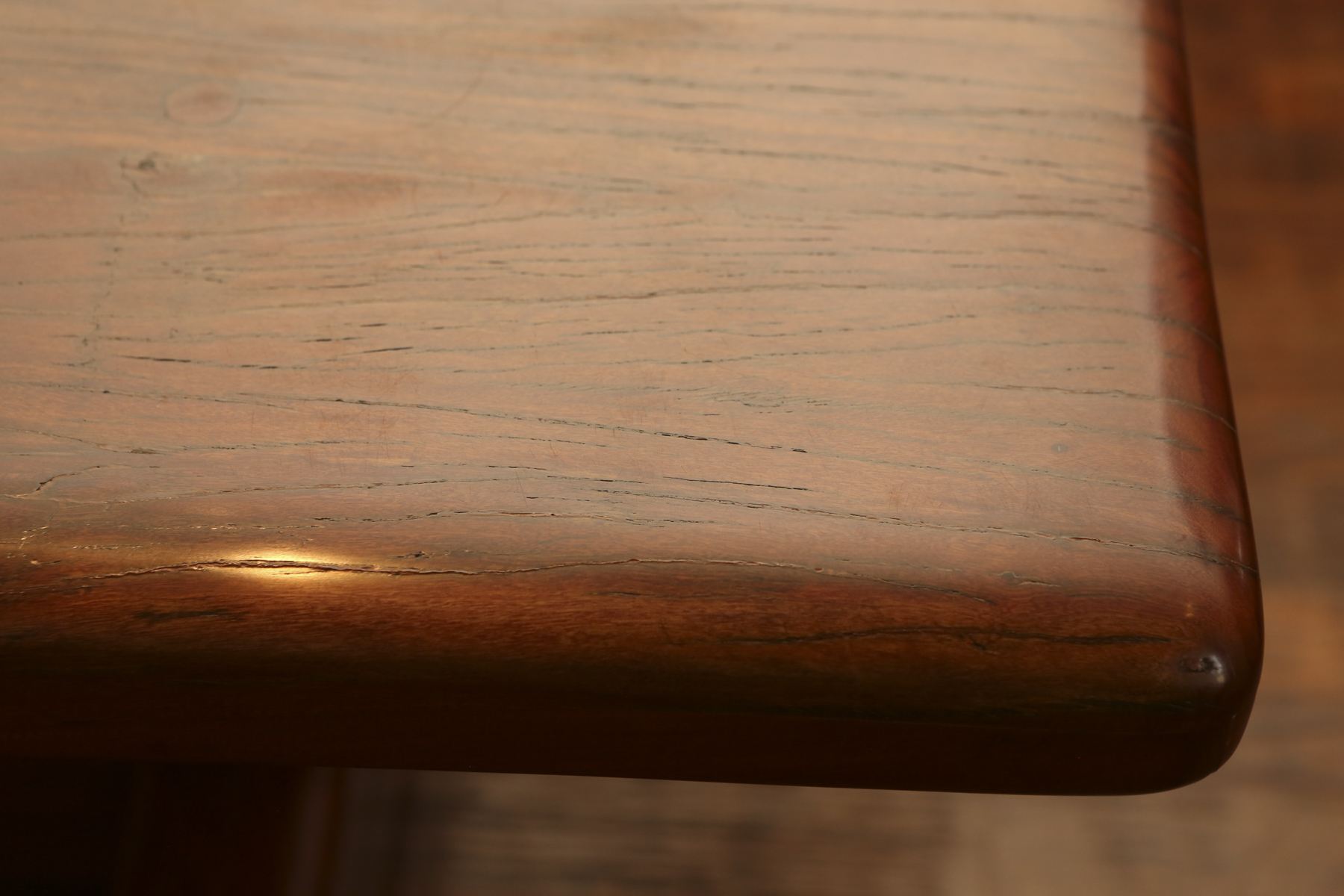 Wooden Refectory Style Dining Table From Africa