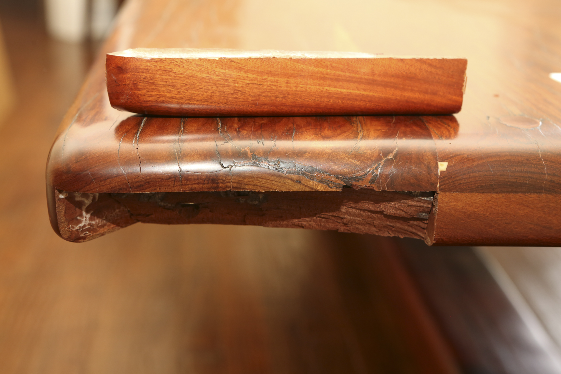 Wooden Refectory Style Dining Table From Africa