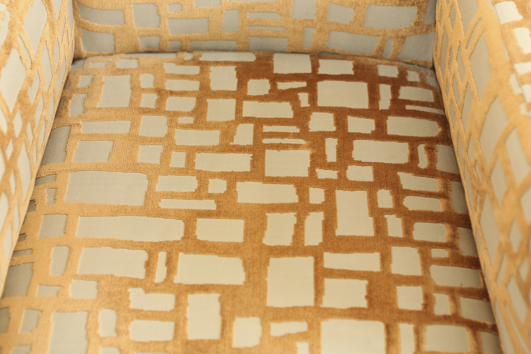 Pair of Contemporary Captain's Chairs by Charter Furniture Corporation