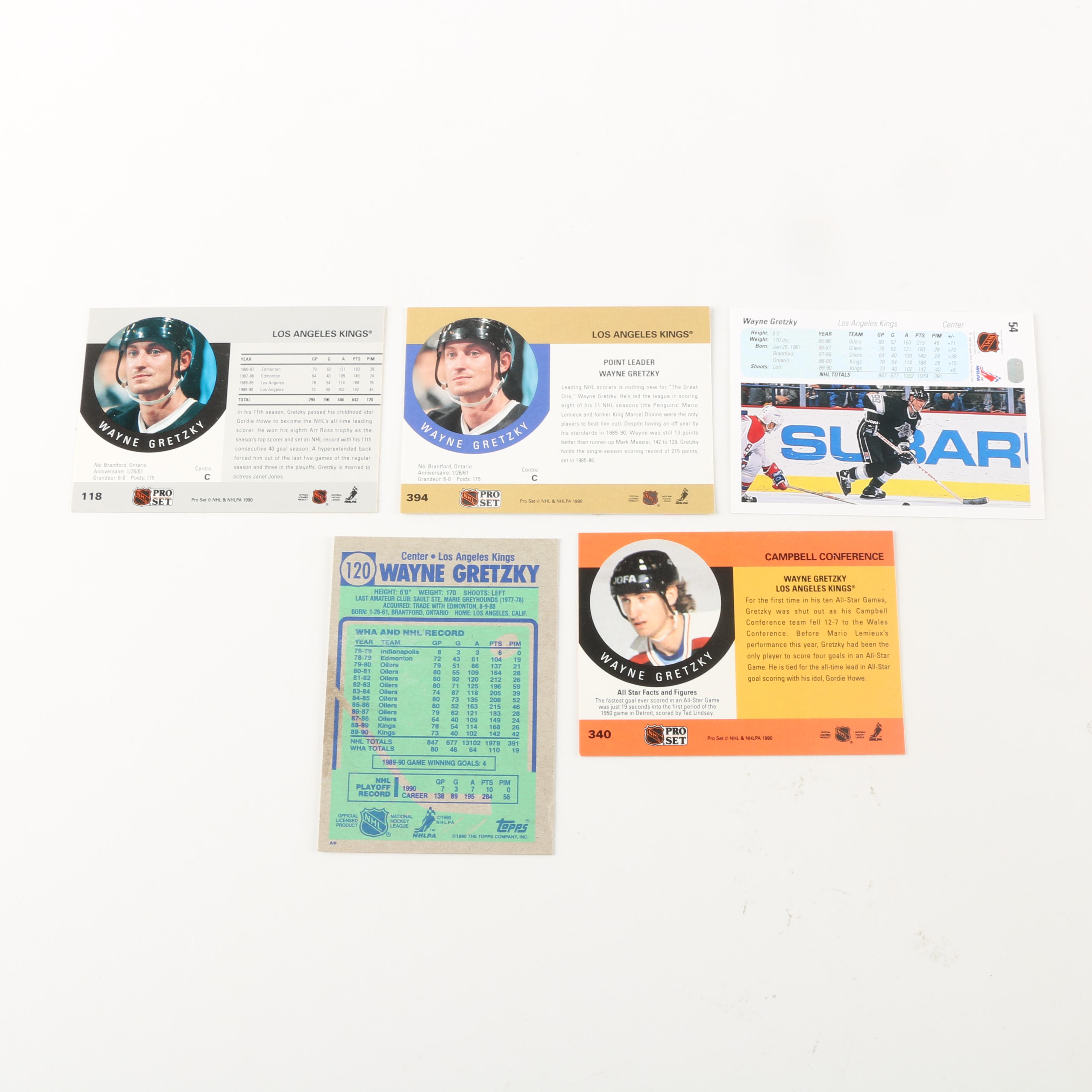 Collection of Wayne Gretzky Hockey Cards