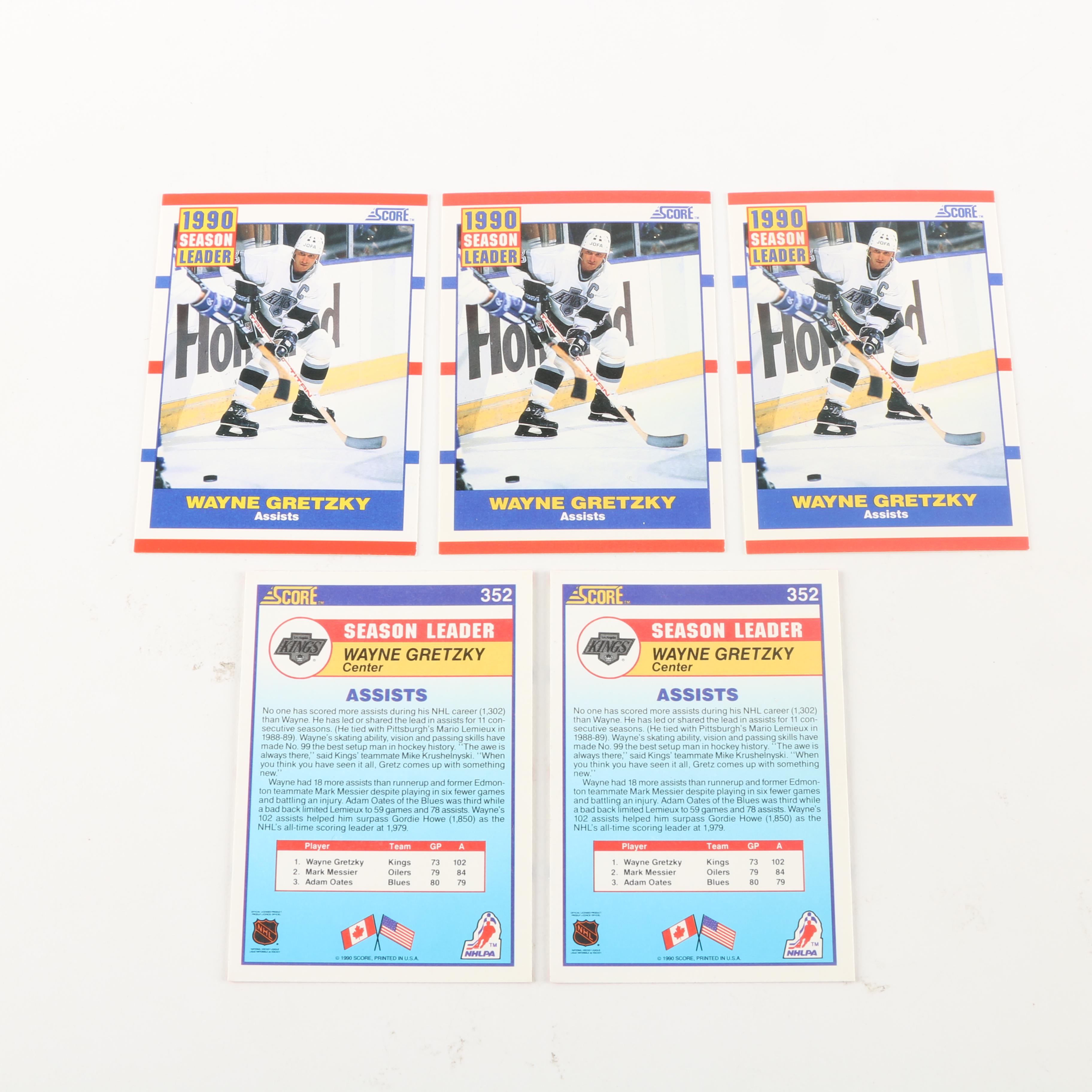 Collection of Wayne Gretzky Hockey Cards