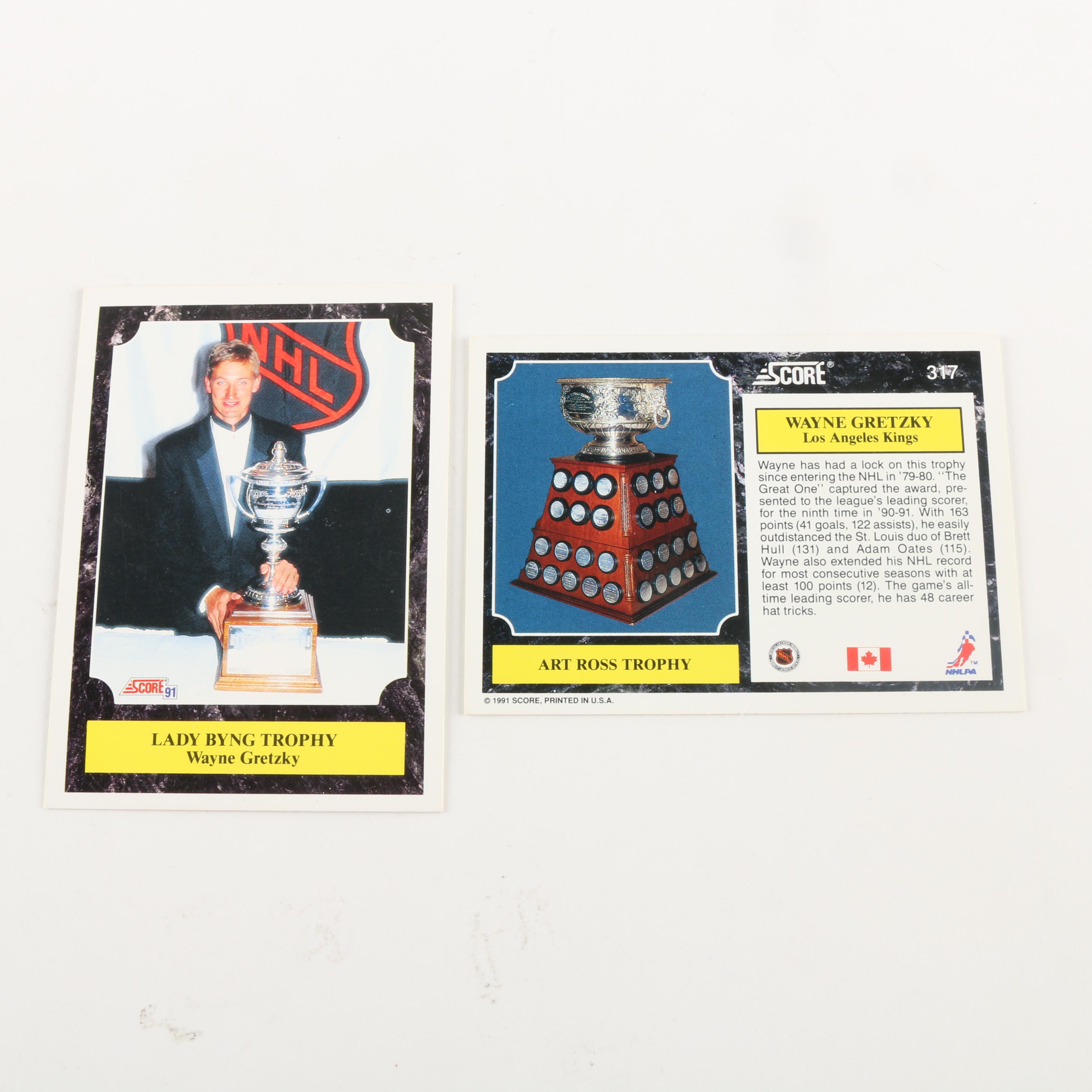 Collection of Wayne Gretzky Hockey Cards