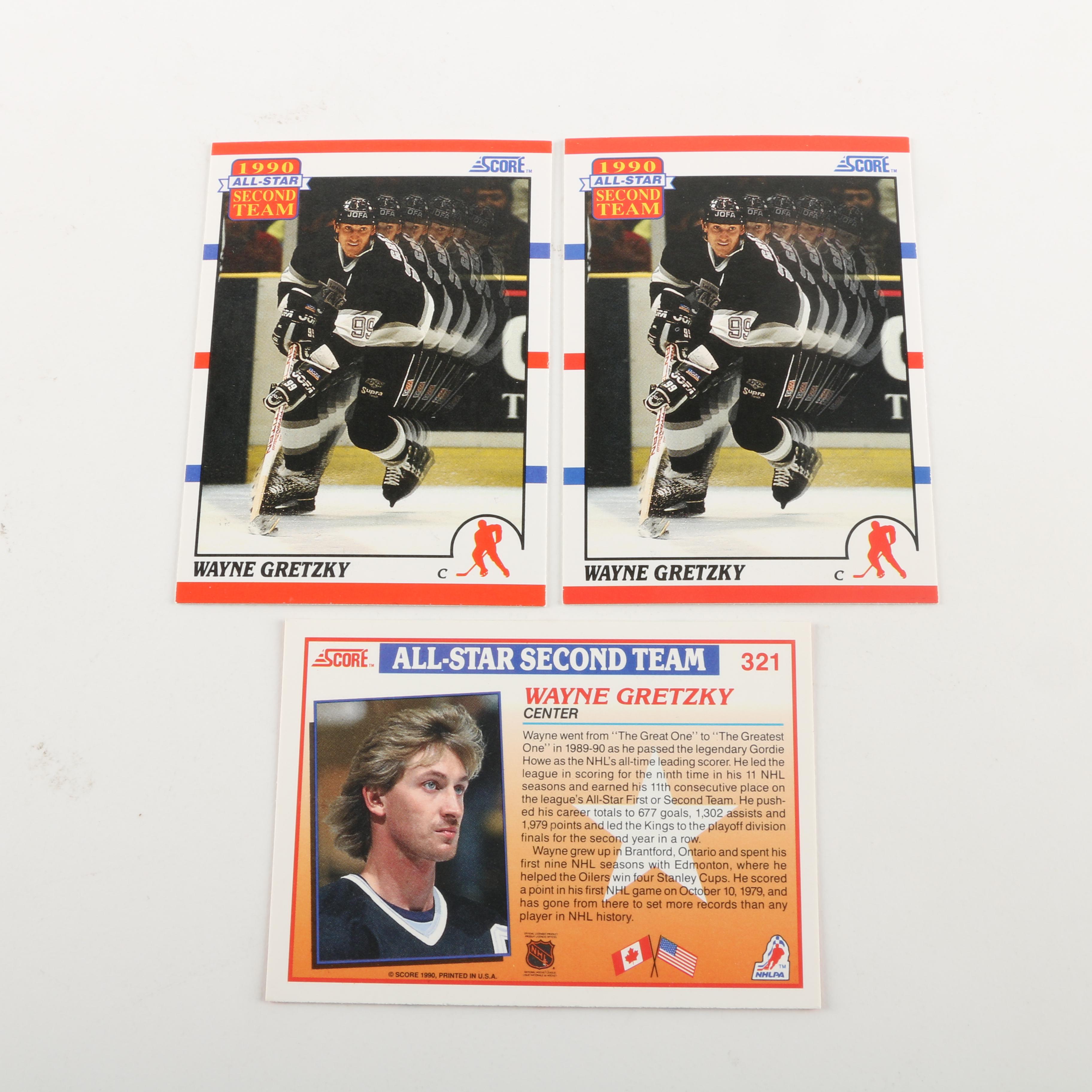 Collection of Wayne Gretzky Hockey Cards