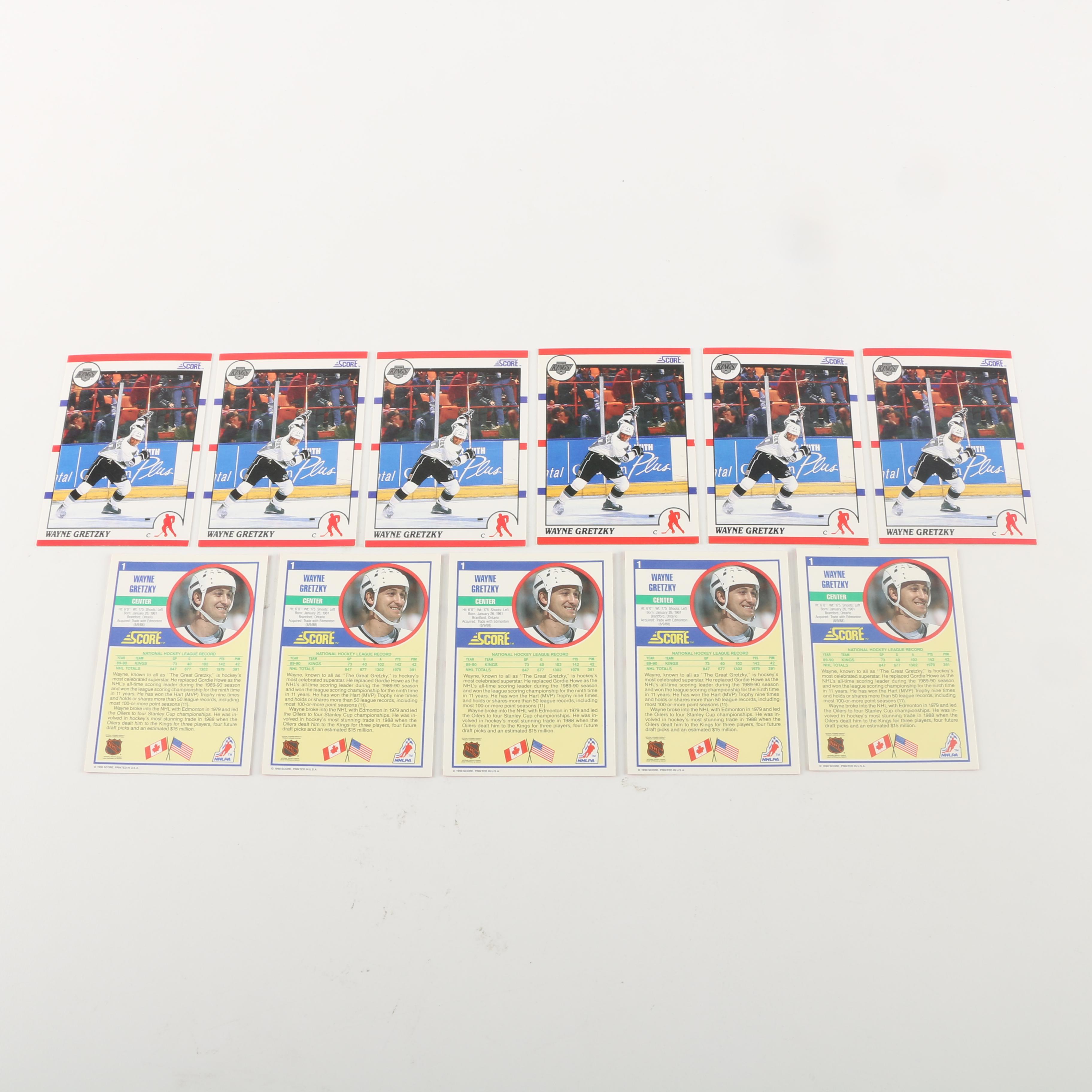 Collection of Wayne Gretzky Hockey Cards