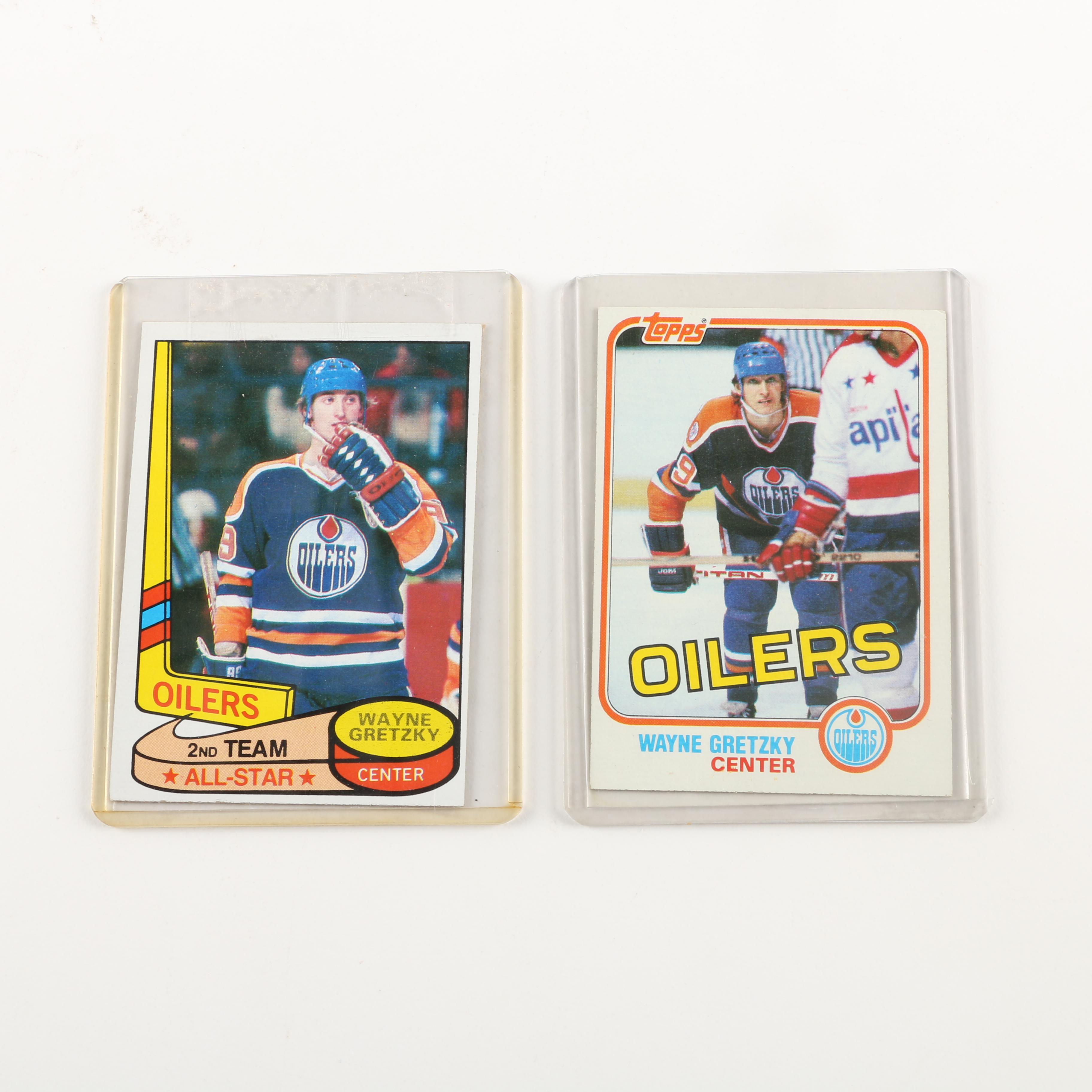 Collection of Wayne Gretzky Hockey Cards