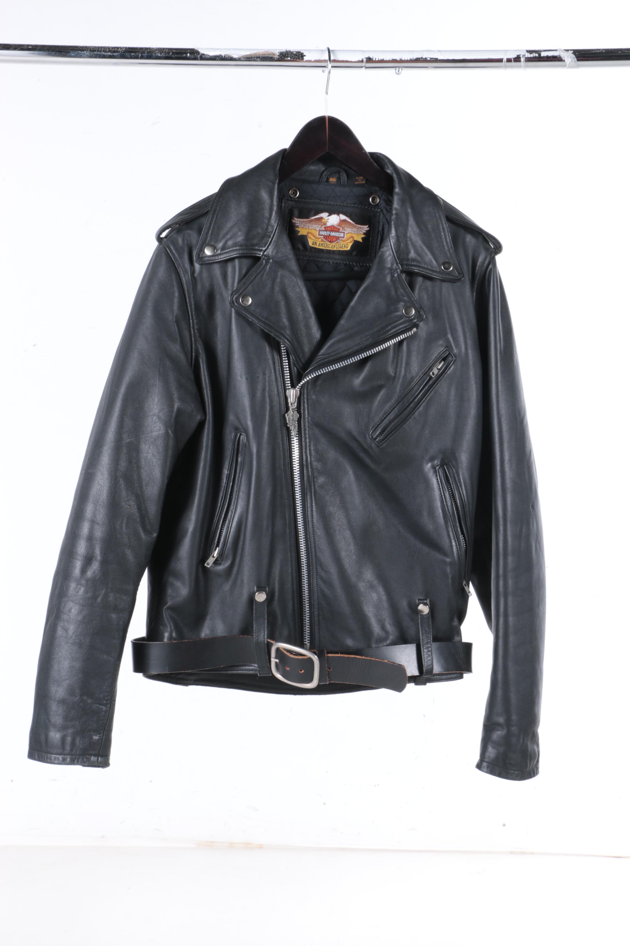 Harley Davidson Leather Jackets Including 90th Anniversary Jacket