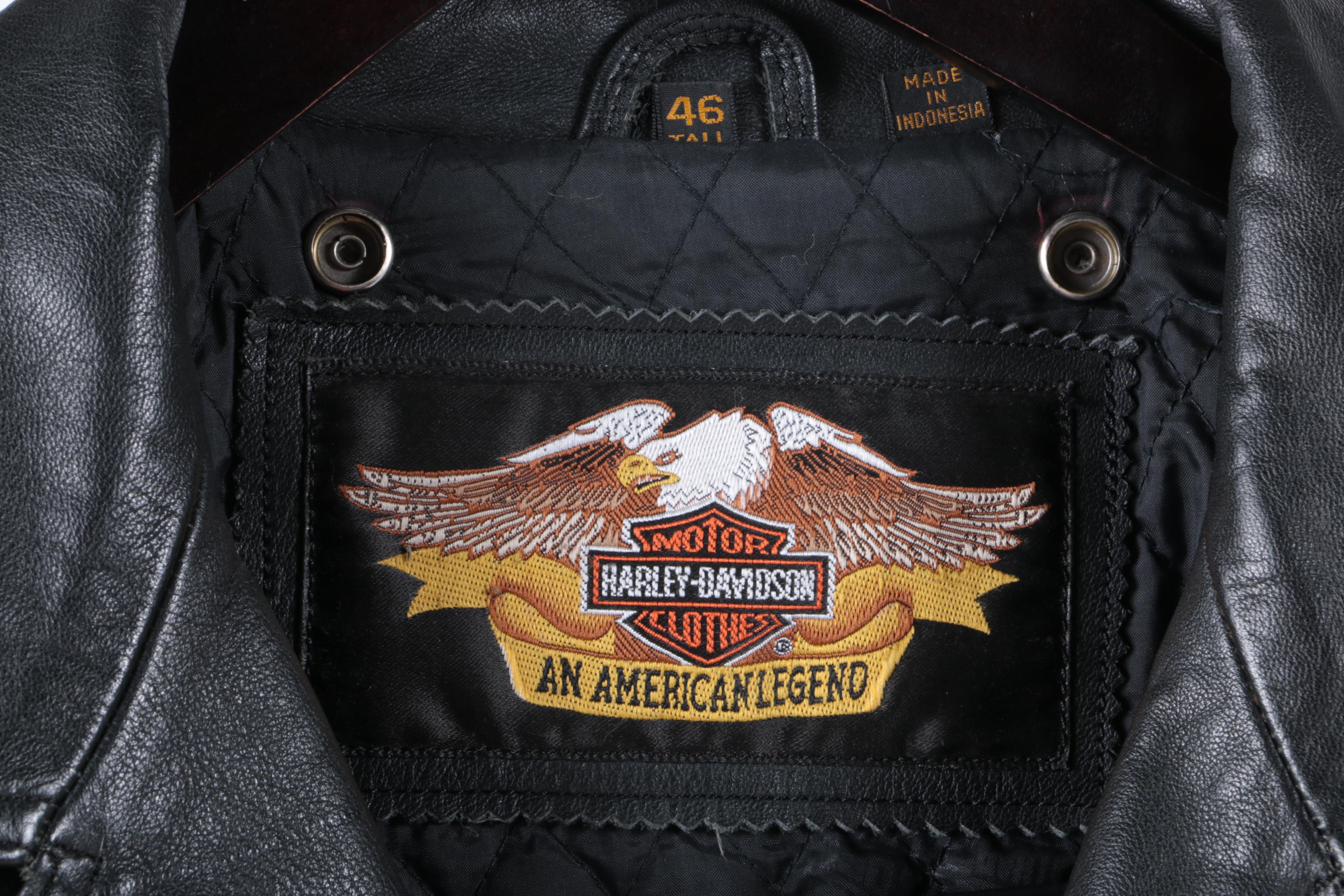 Harley Davidson Leather Jackets Including 90th Anniversary Jacket