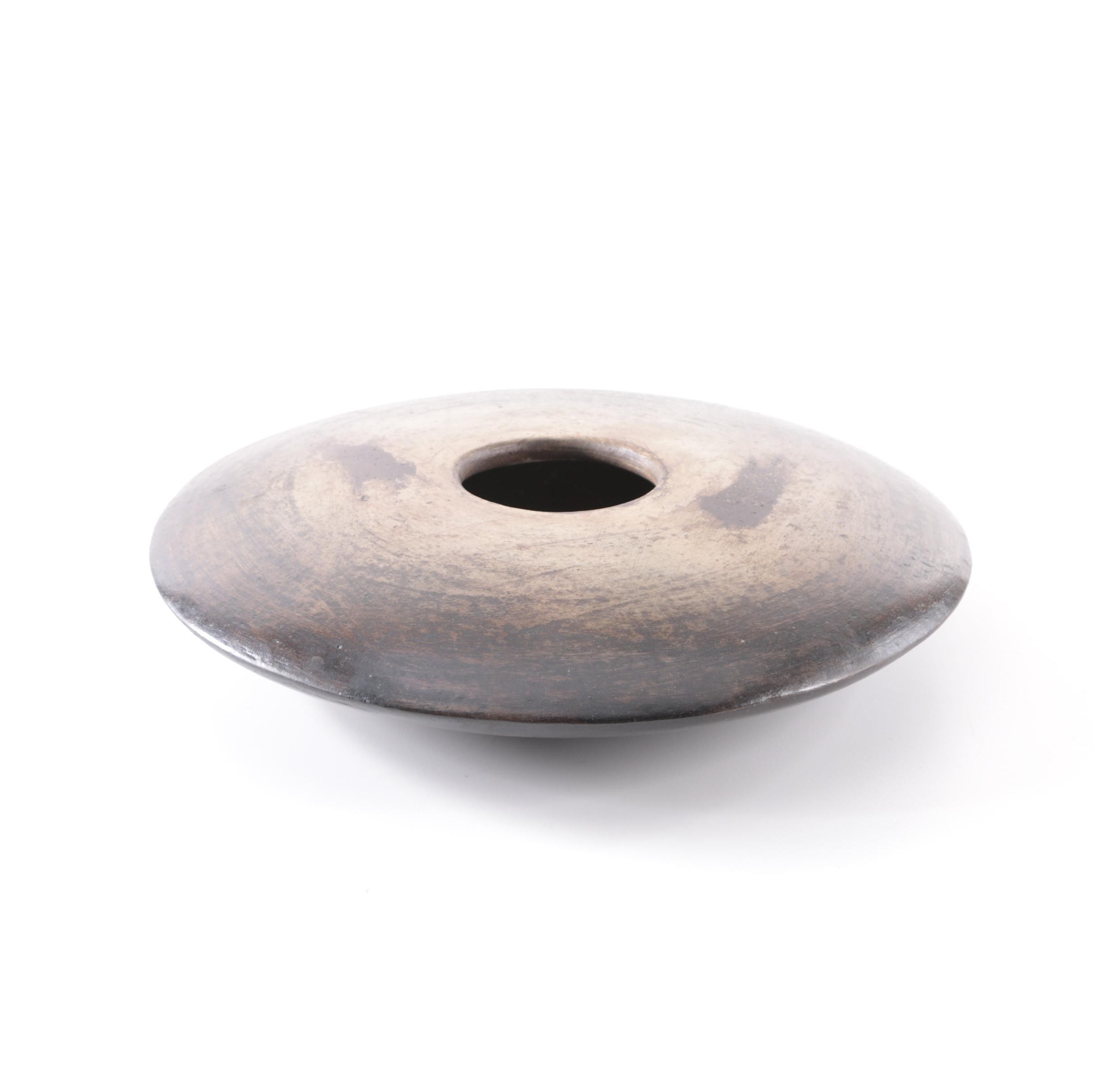 Hand Glazed Ceramic Circular Vase