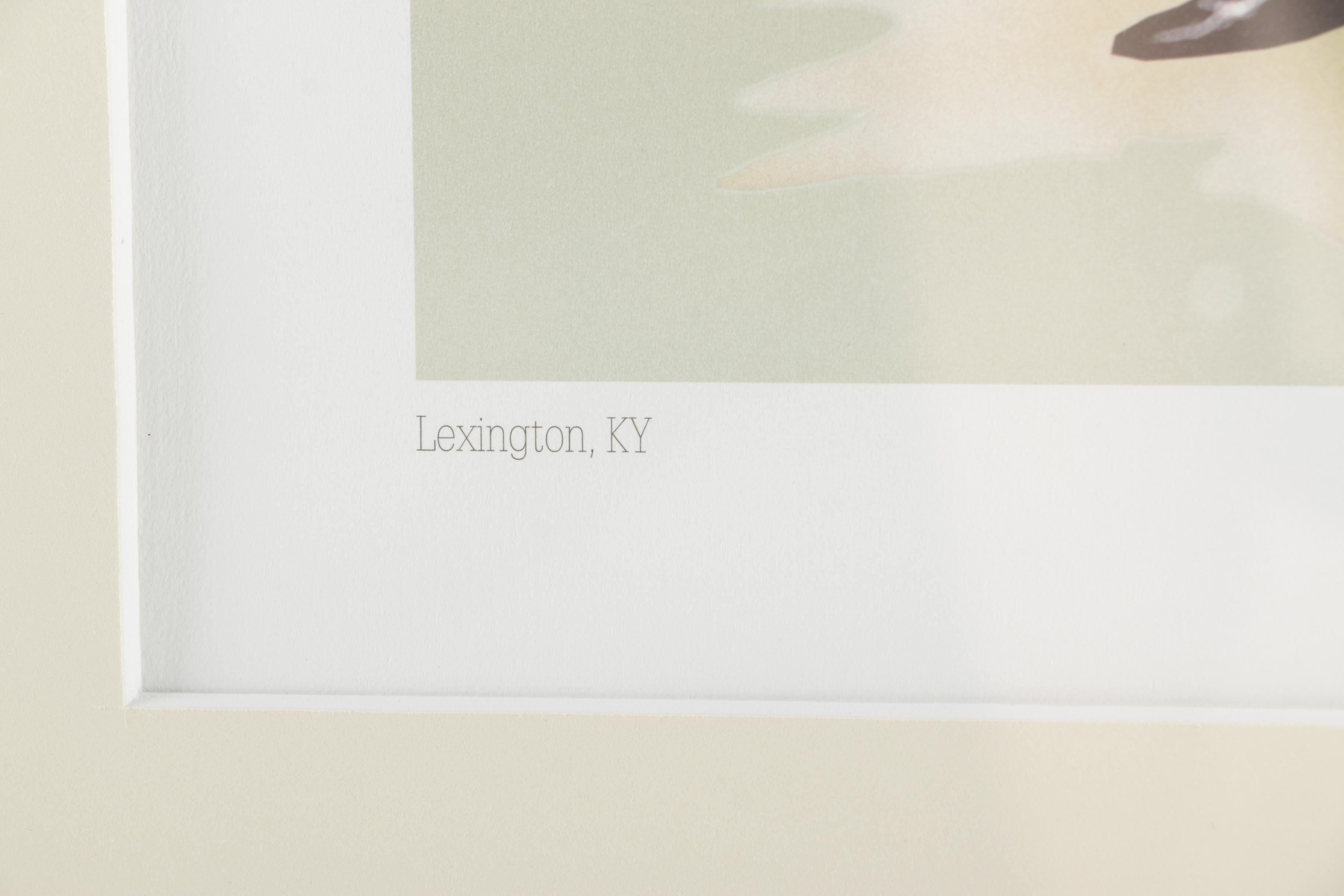 Print of Pat Day From "The Keeneland Collector Series, Jockey Edition"