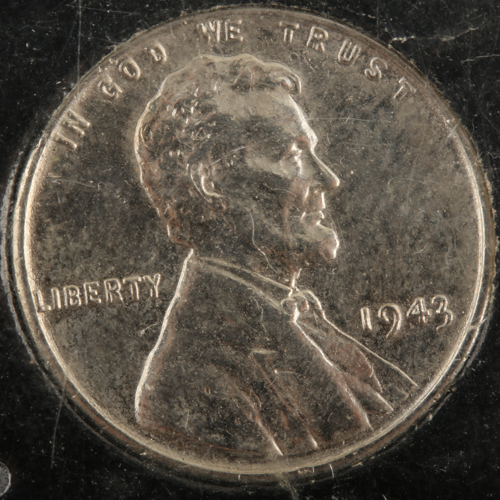 Set of Three WWII Steel Pennies