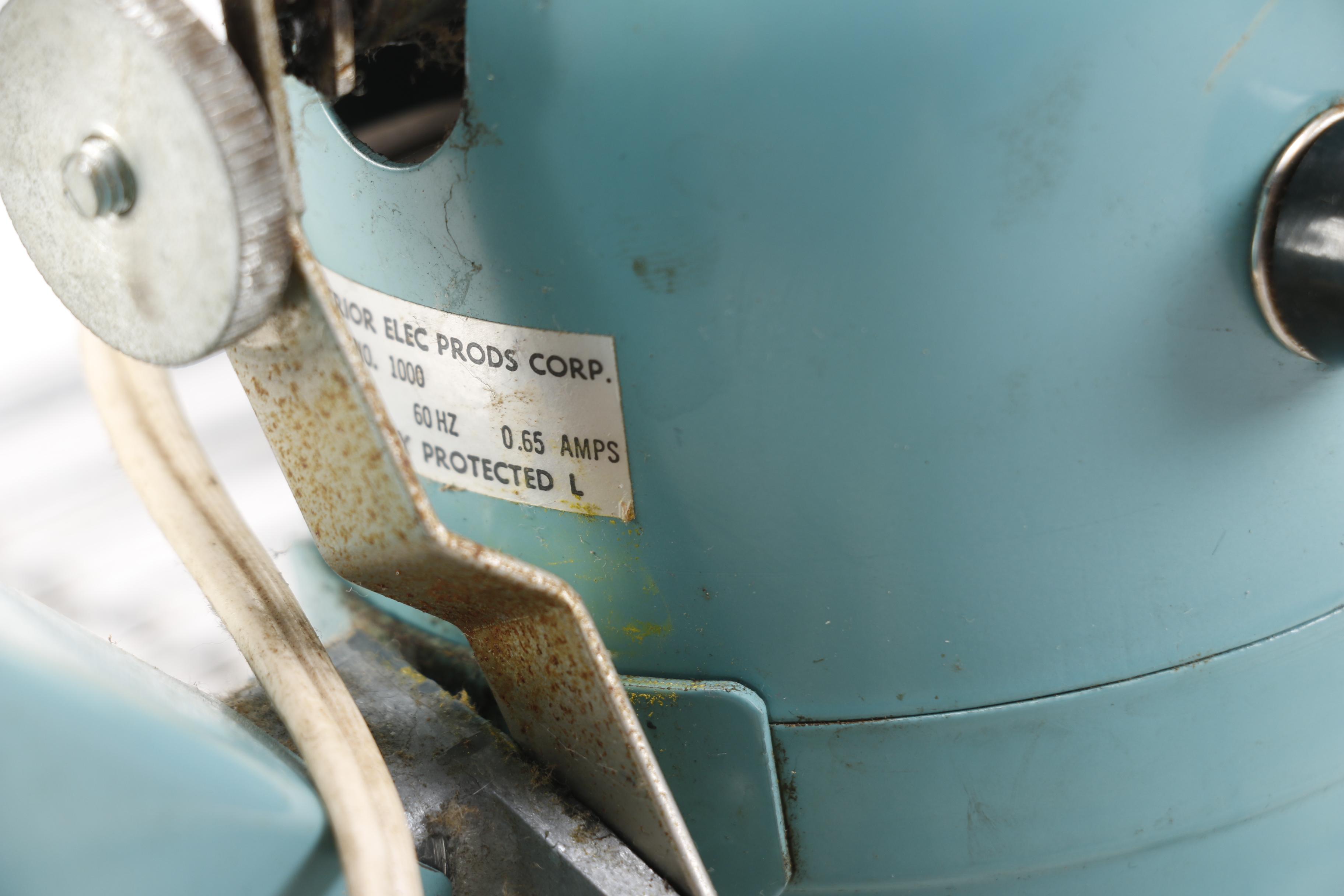 Retro Desk Fan from Superior Electric Products Corp.