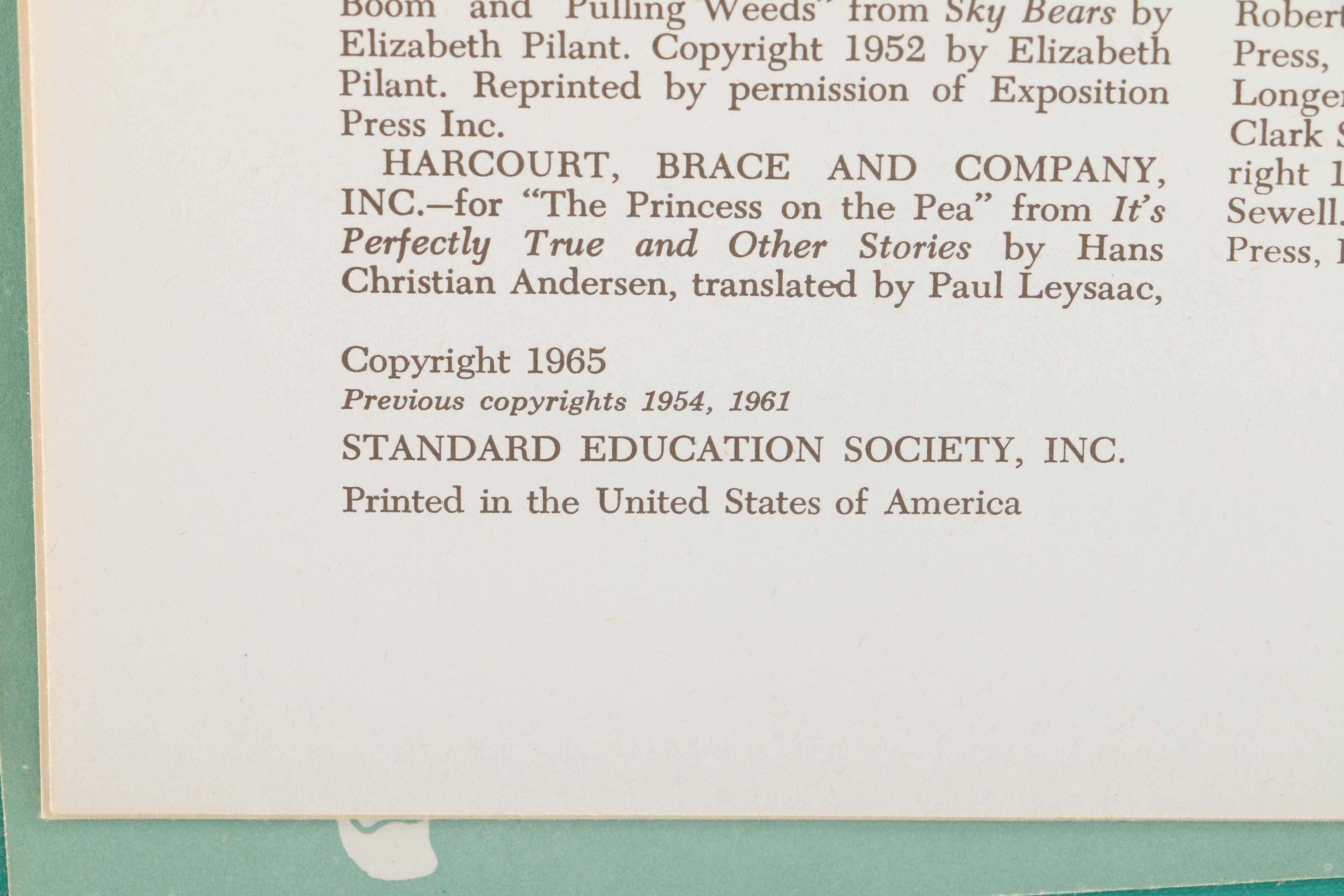 1960s-1970s Child Horizons Books