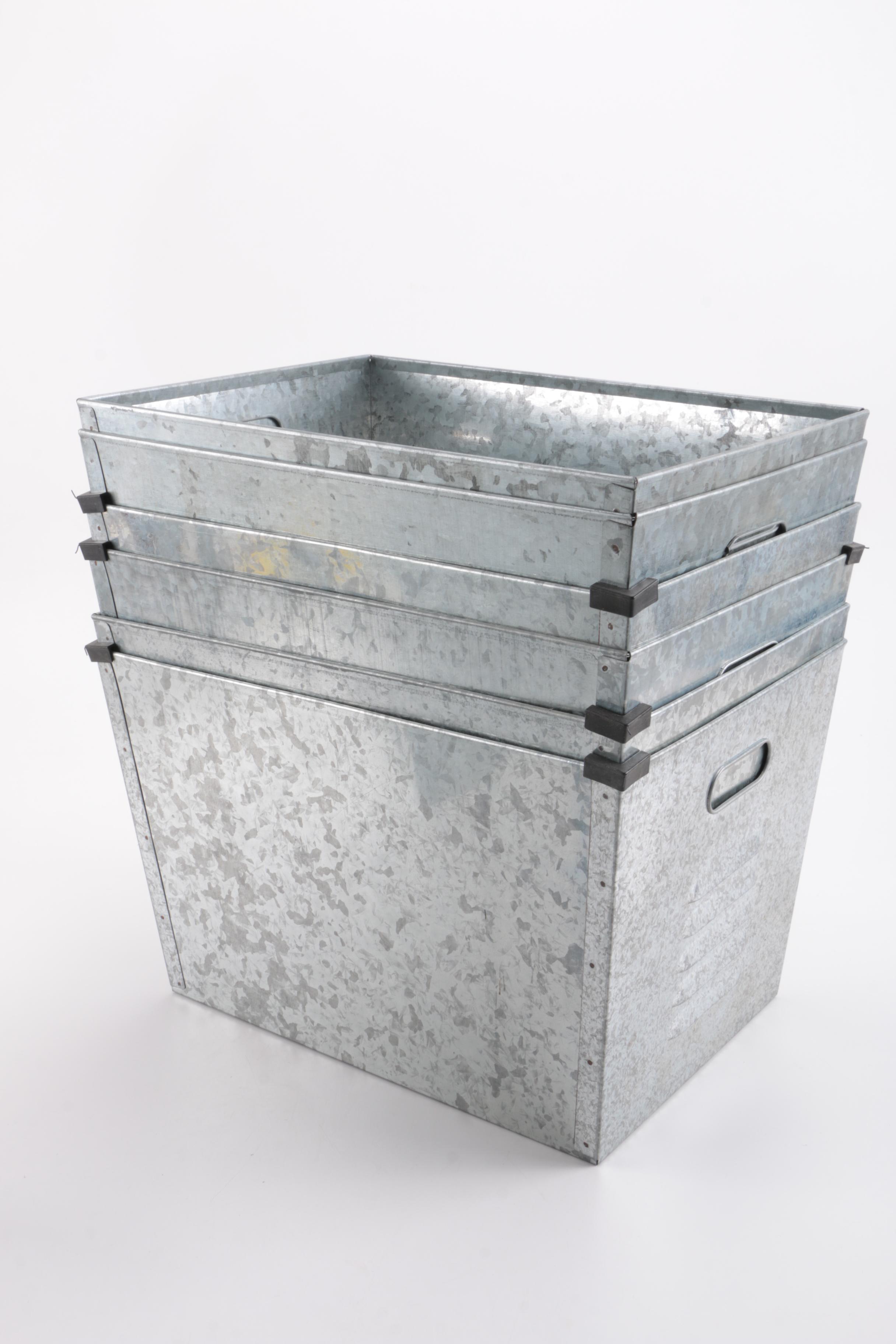 Galvanized Steel Bins